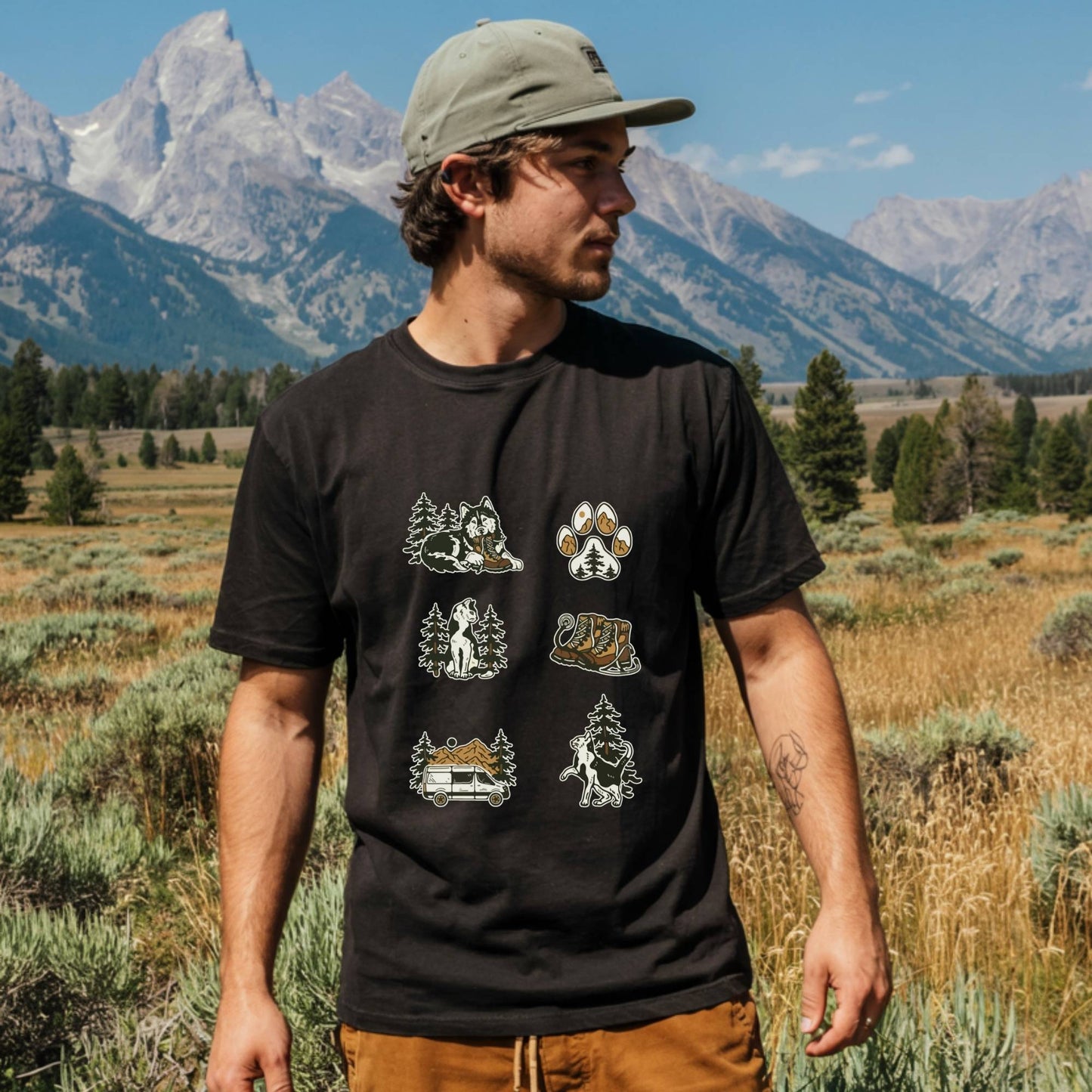 Pine and Paw Tee