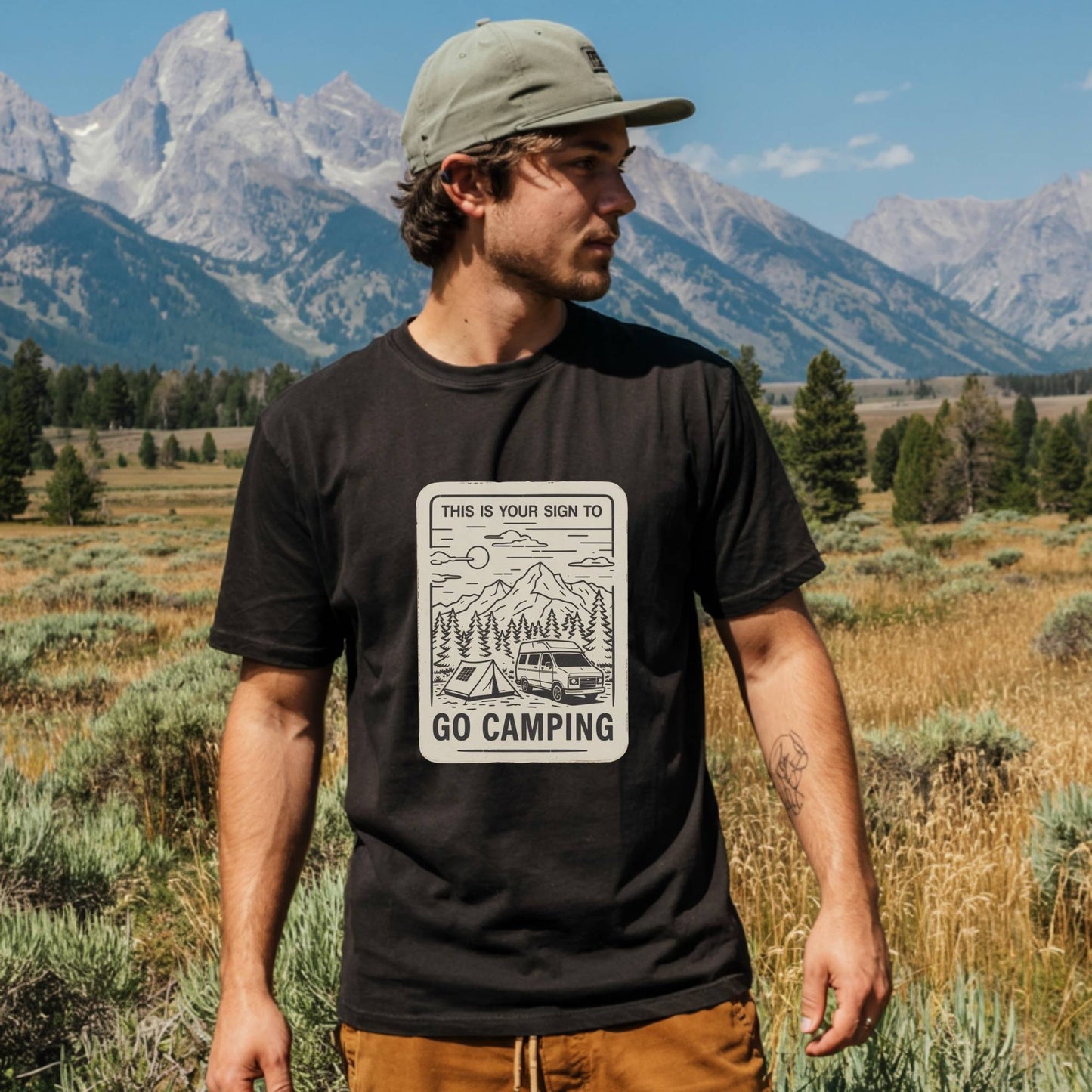 This Is Your Sign to Go Camping Tee