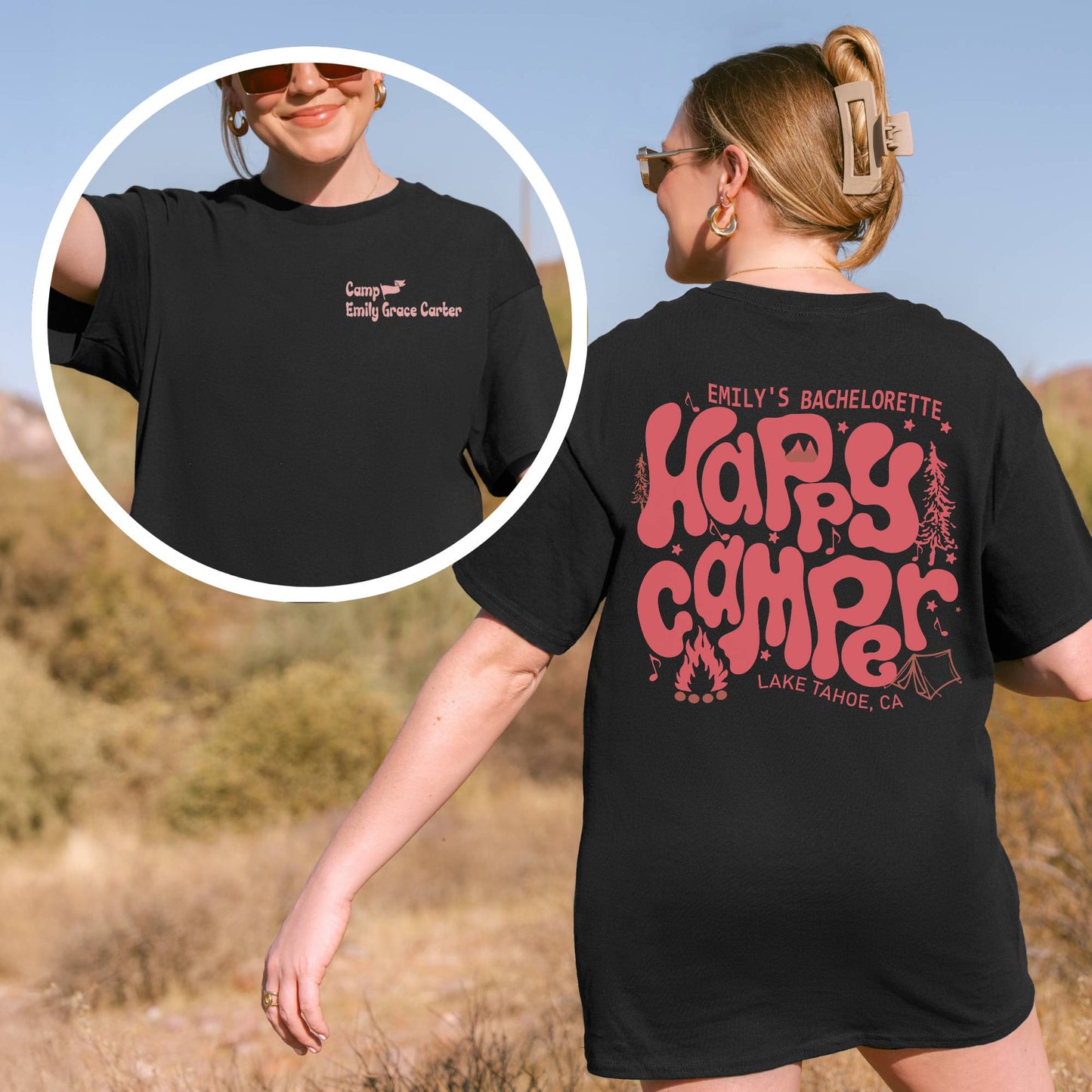 Bachelorette Camp Tee (personalized)