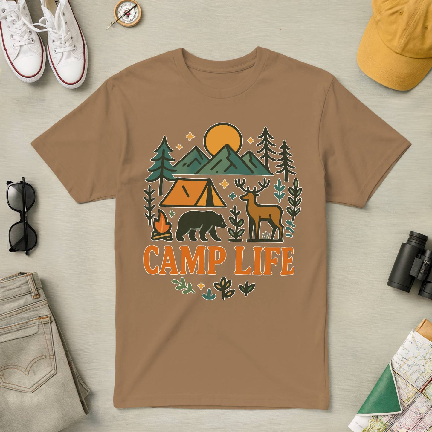 Camp Life Tee