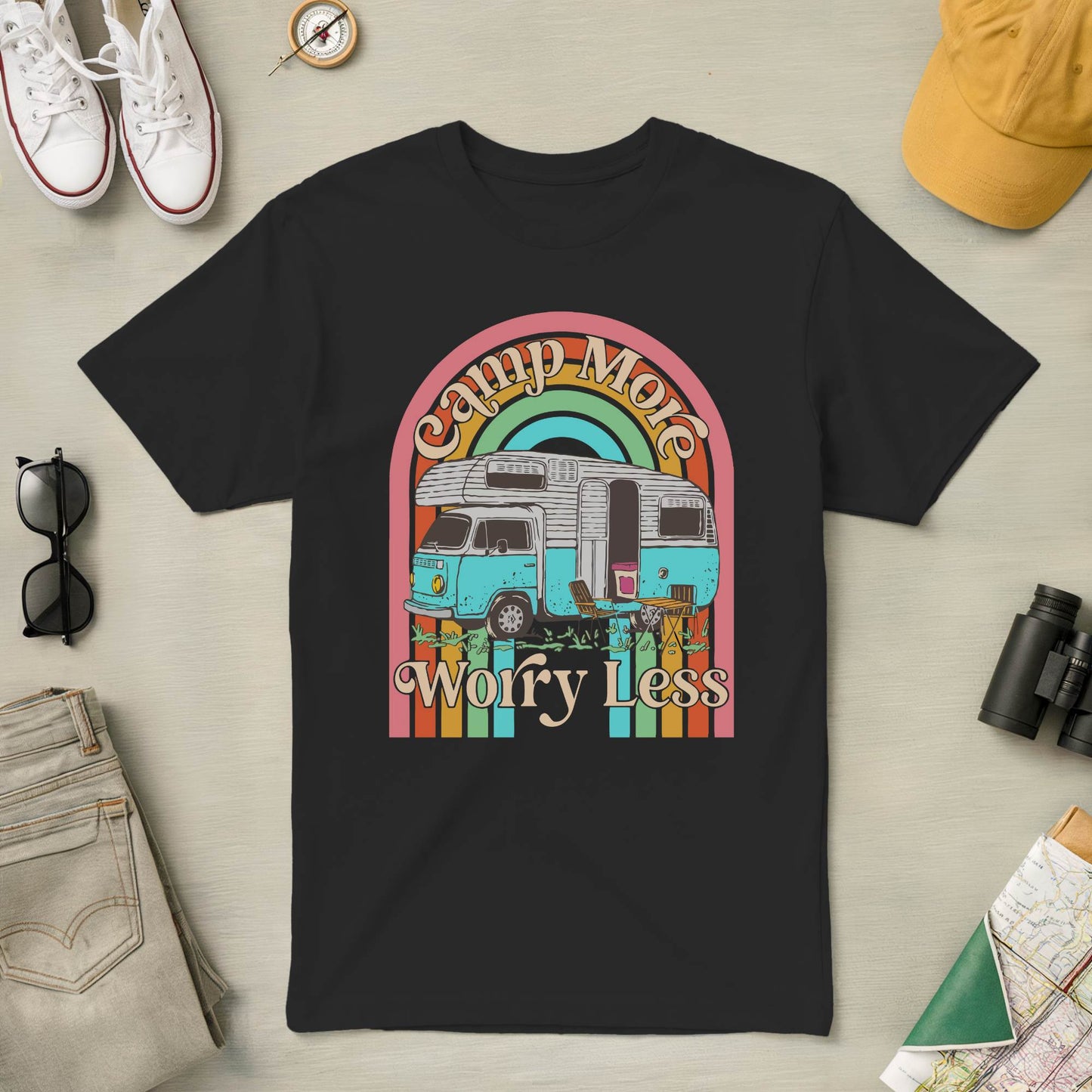 Camp More Worry Less Tee (Ver 2)
