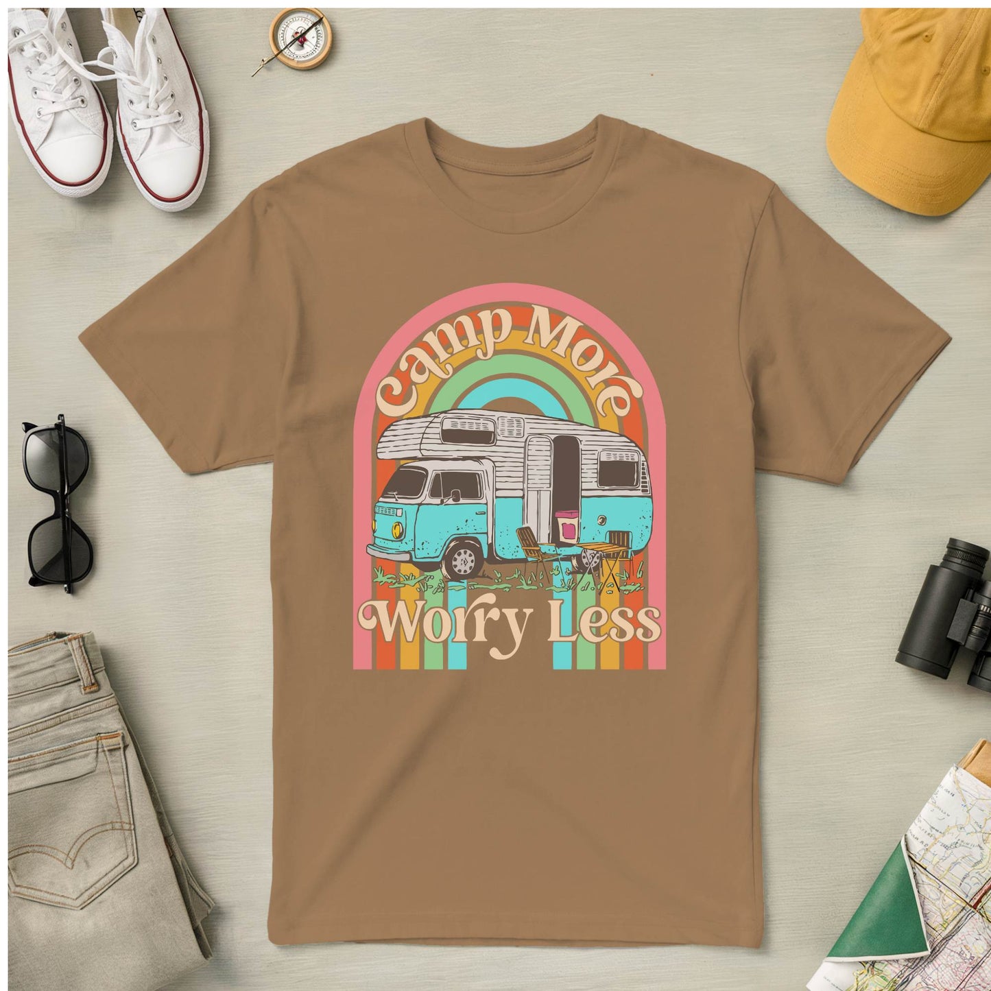Camp More Worry Less Tee (Ver 2)