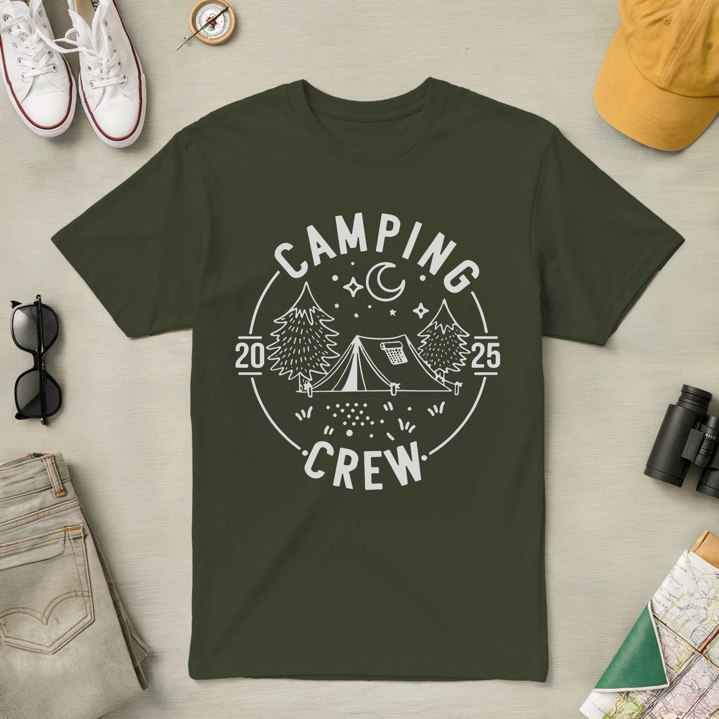 Camping Crew 2025 Tee