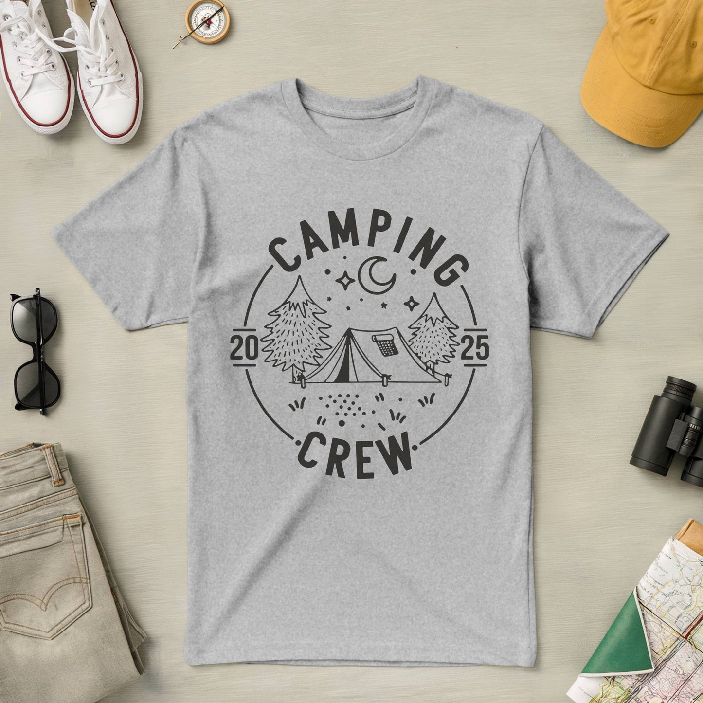 Camping Crew 2025 Tee