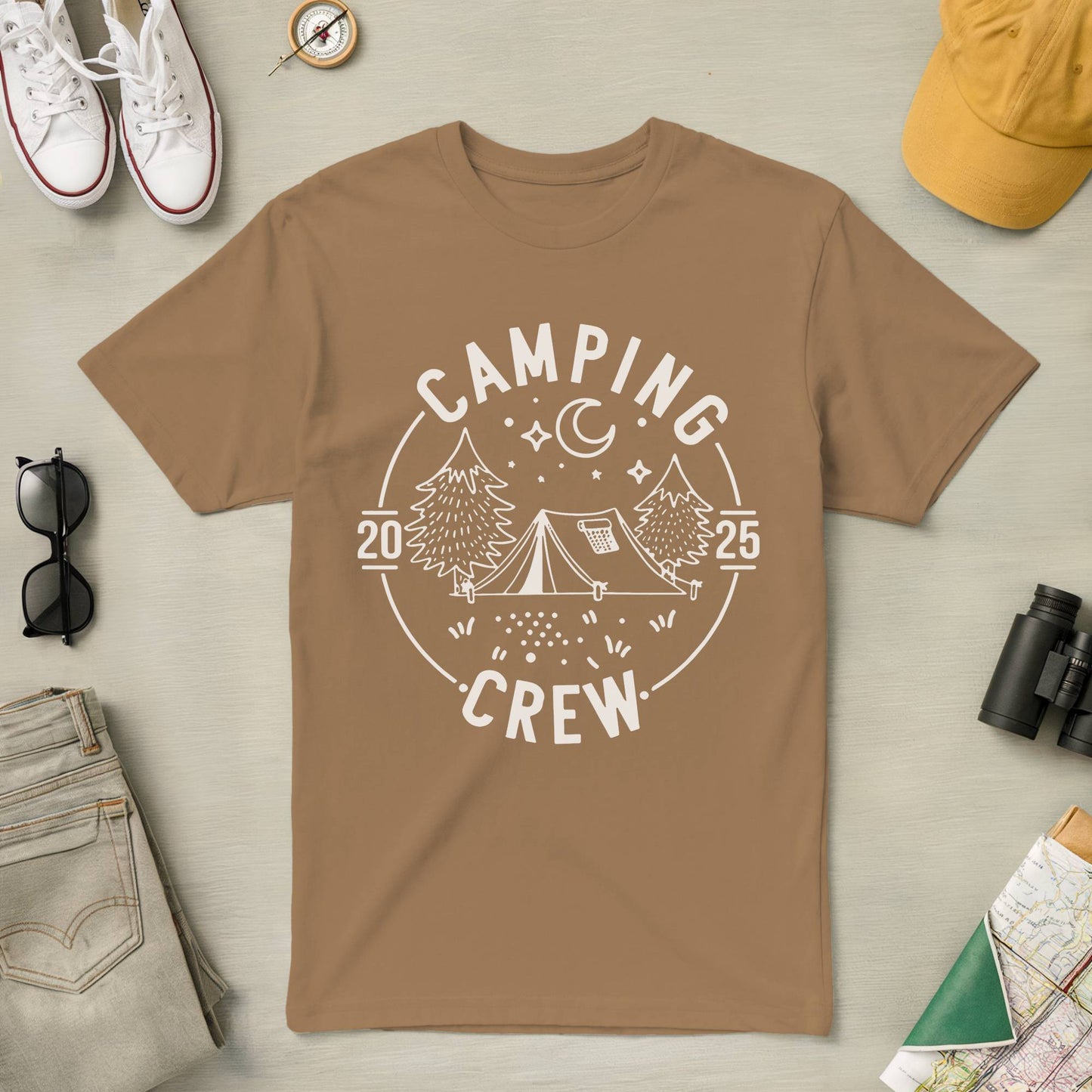 Camping Crew 2025 Tee