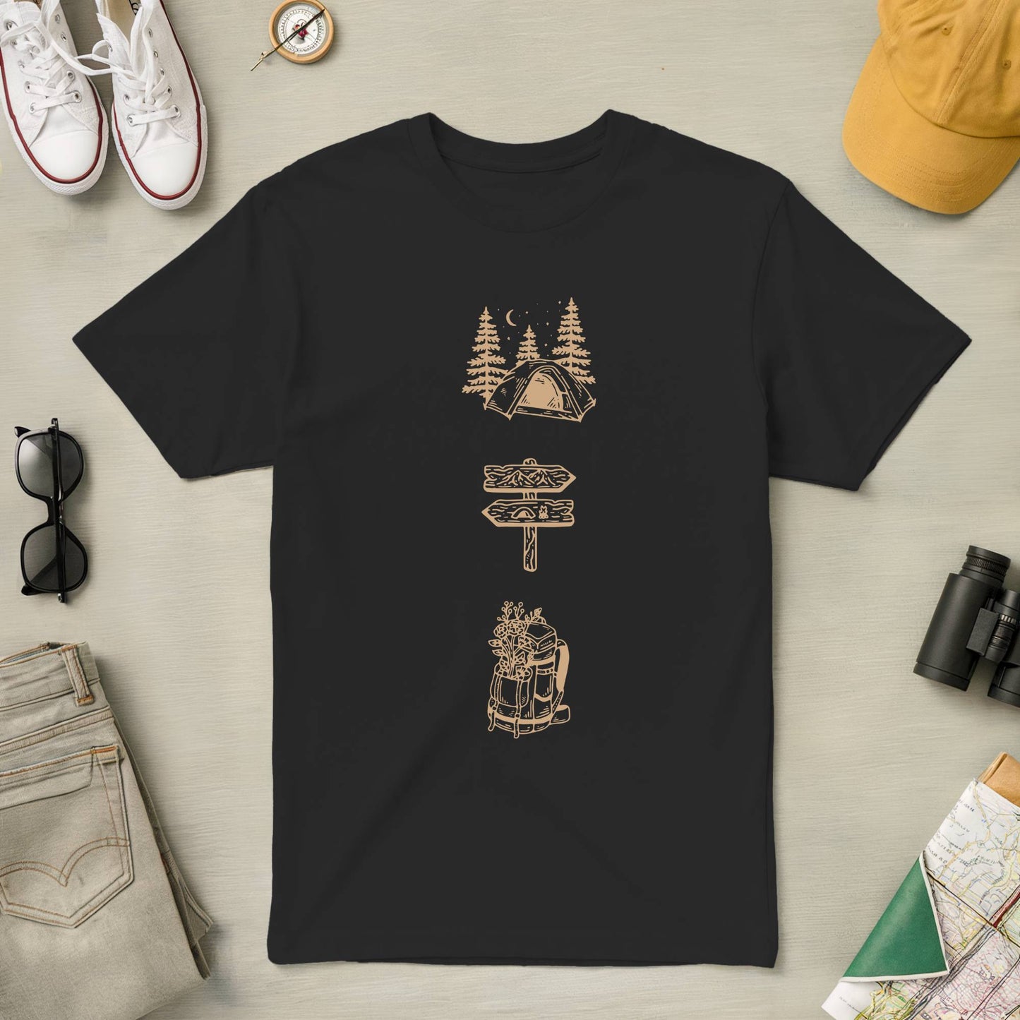Camping Gears Tee