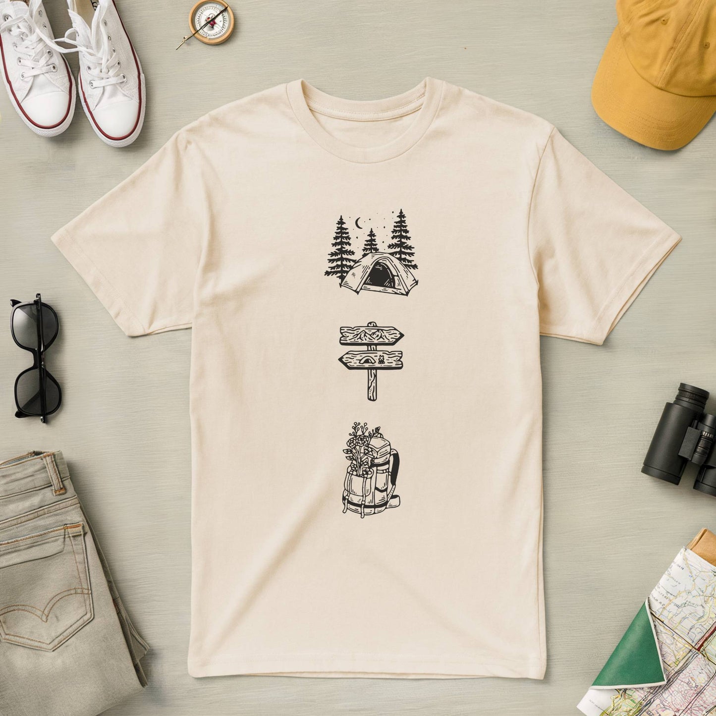 Camping Gears Tee
