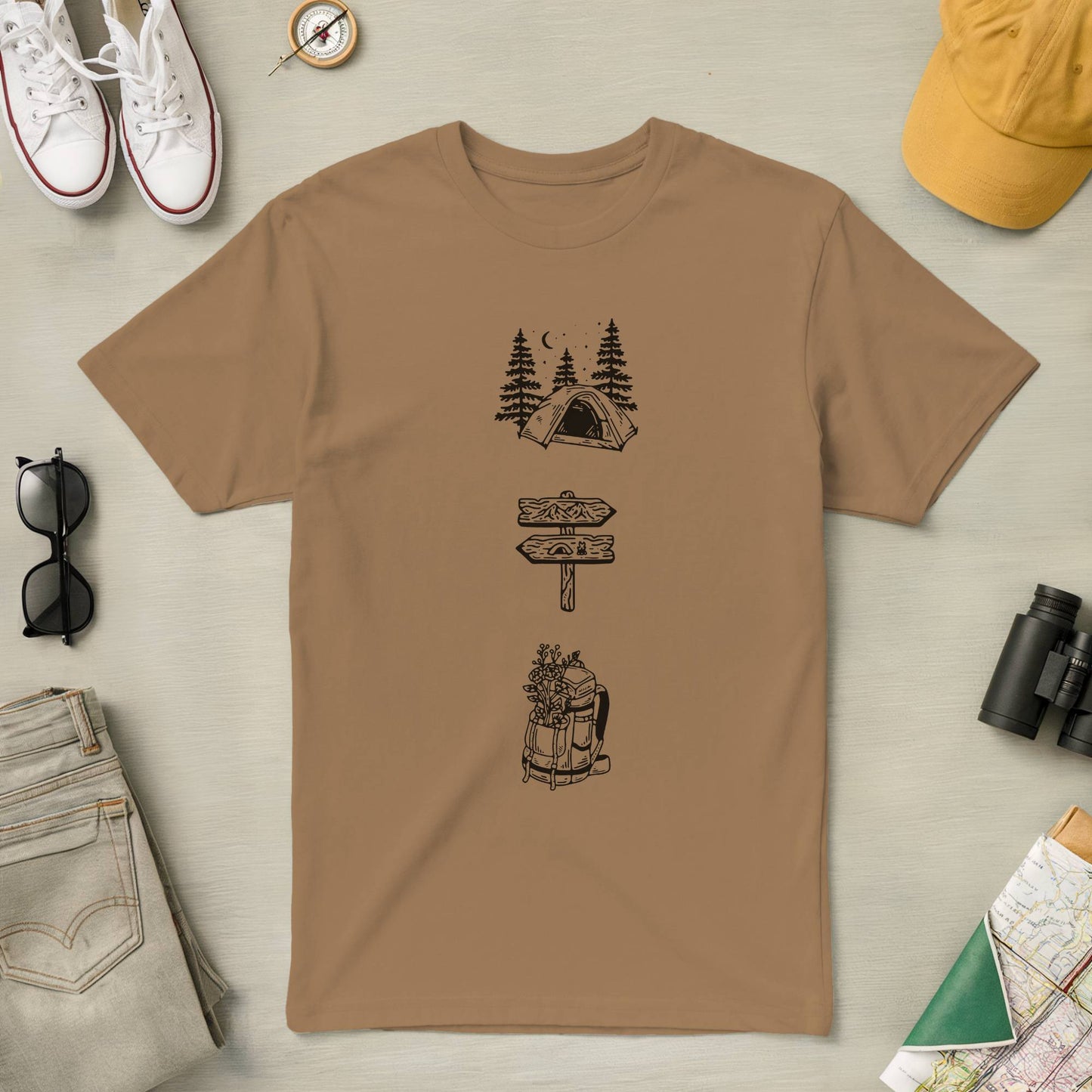 Camping Gears Tee