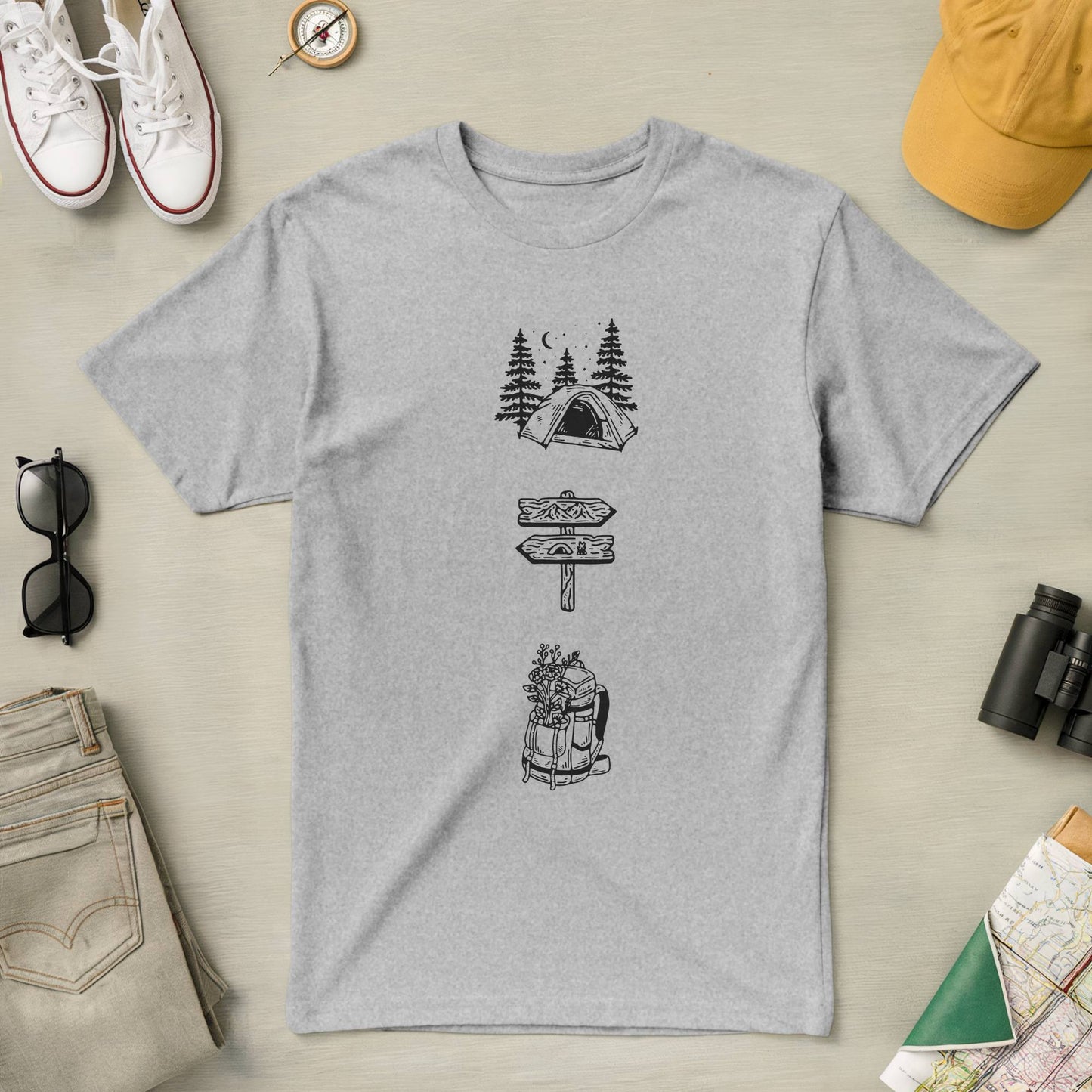 Camping Gears Tee