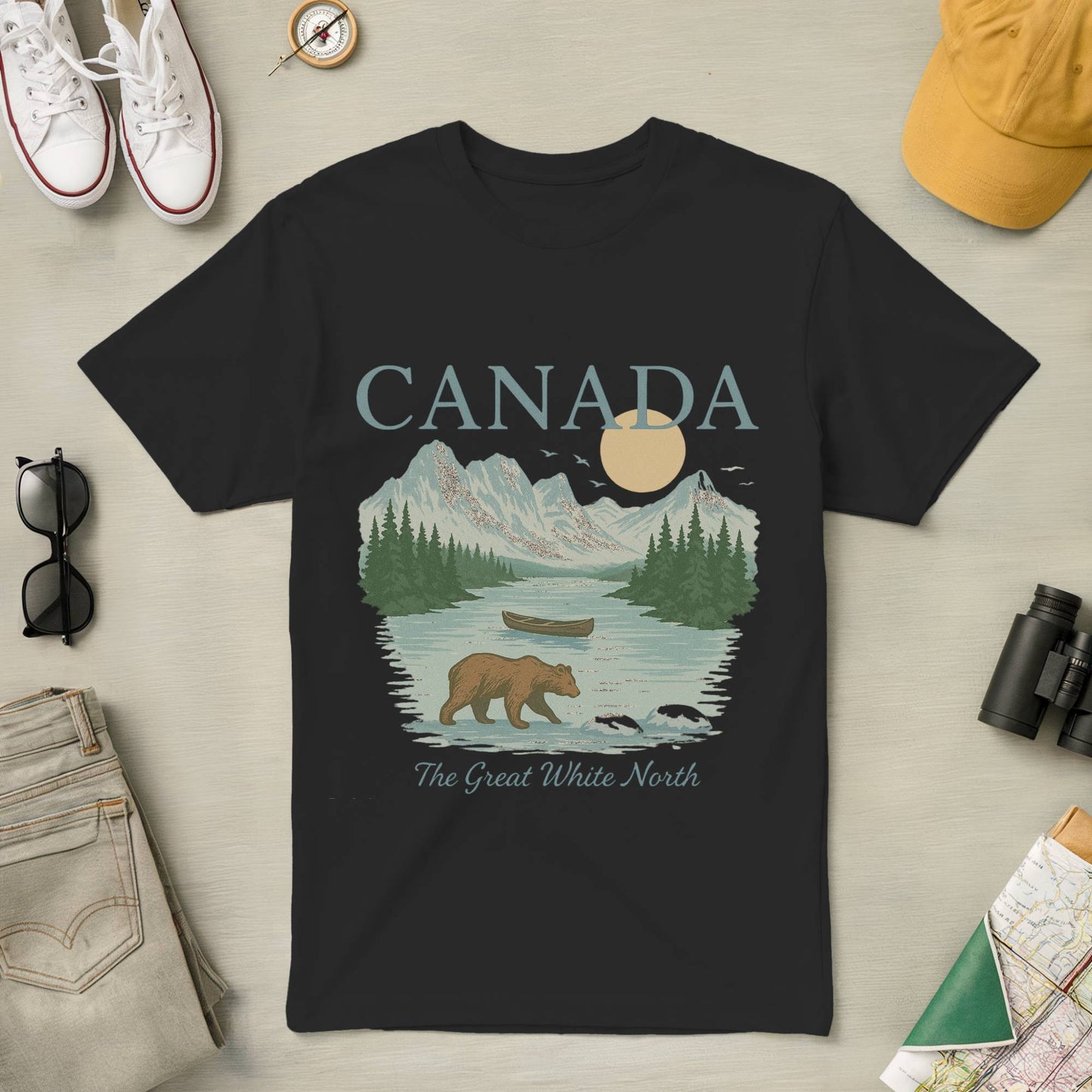 Canada - The Great White North Tee