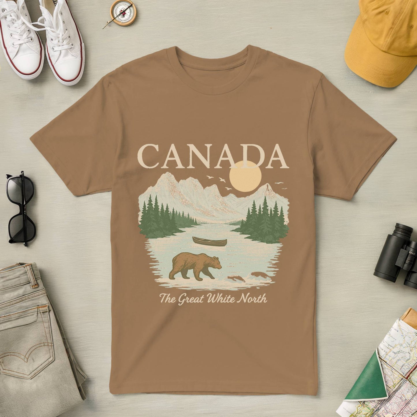 Canada - The Great White North Tee