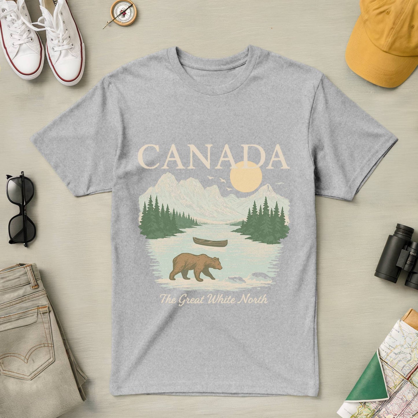 Canada - The Great White North Tee