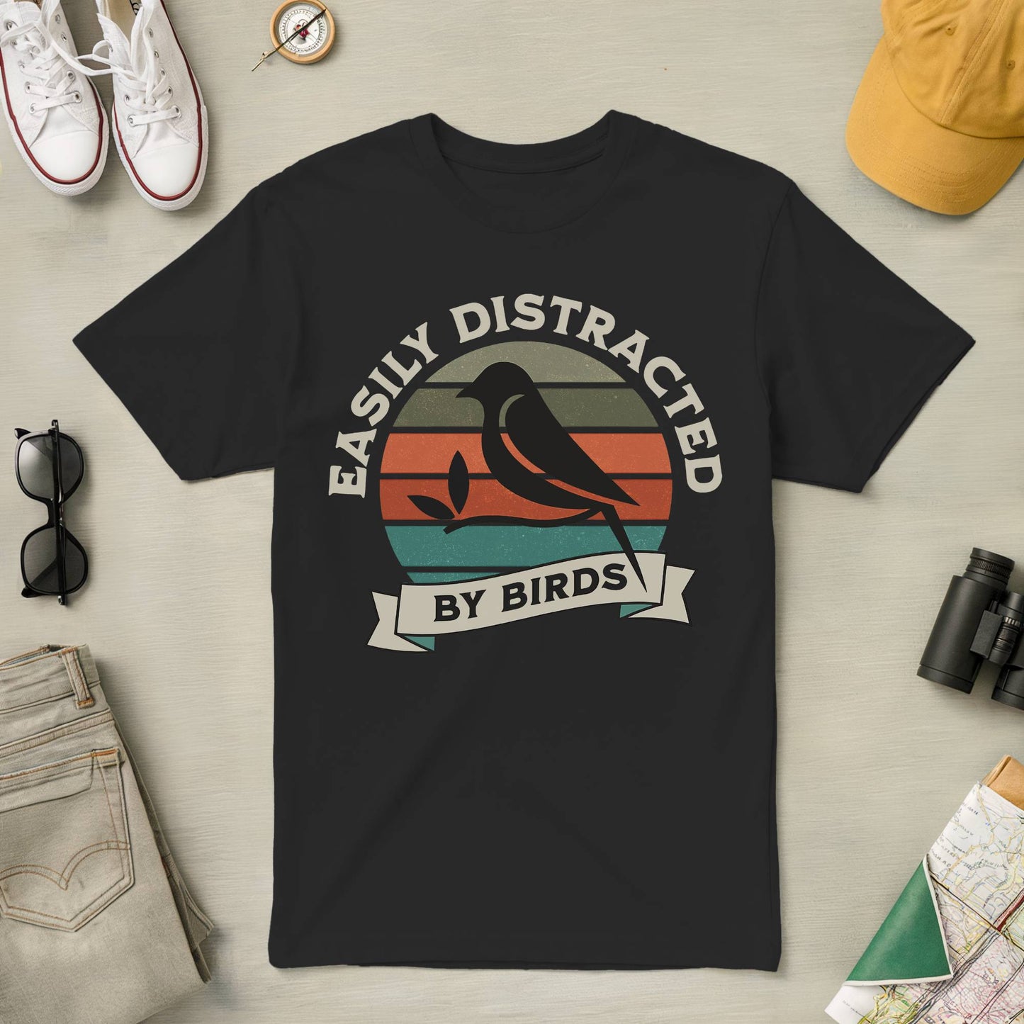 Easily Distracted by Birds Tee (Ver 2)