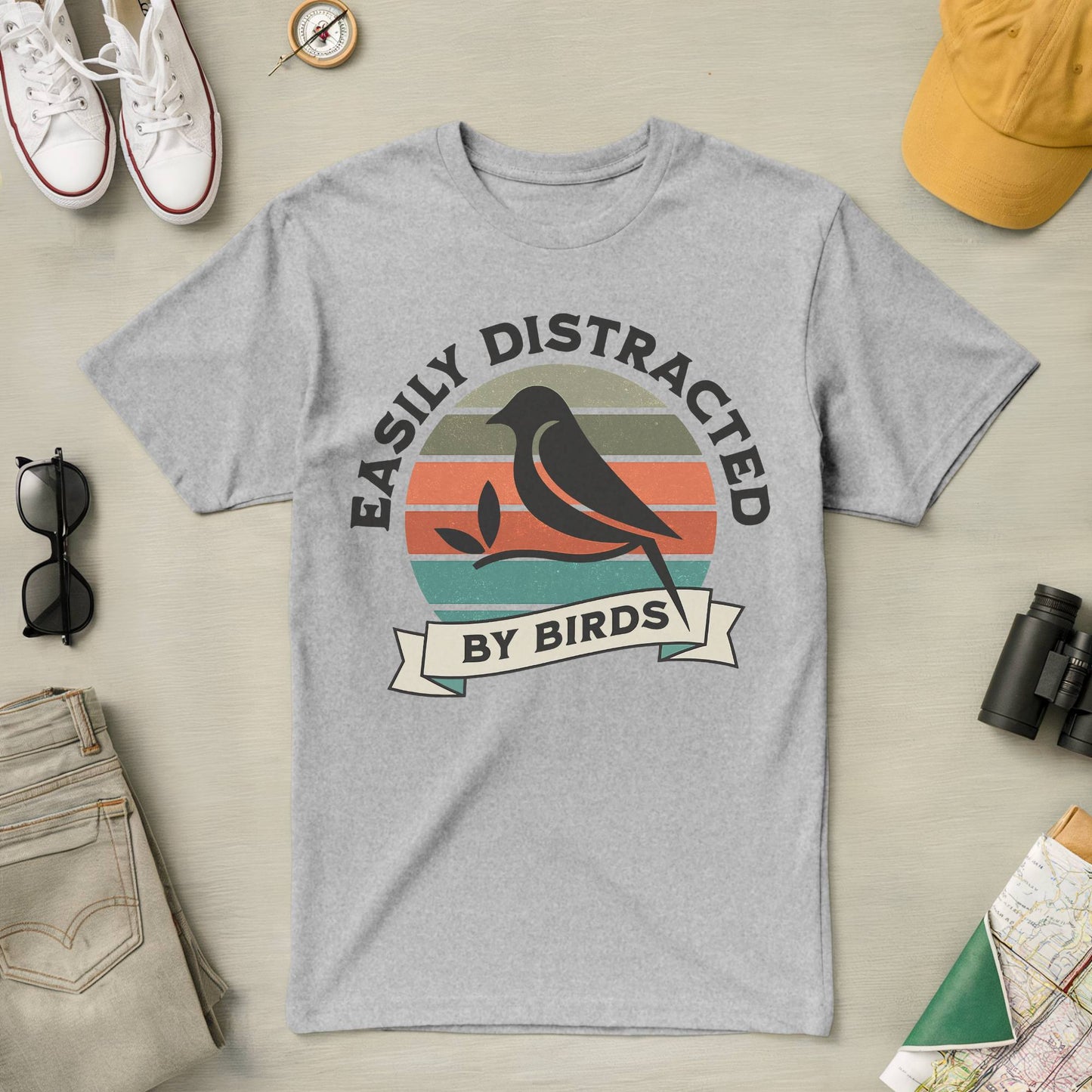 Easily Distracted by Birds Tee (Ver 2)