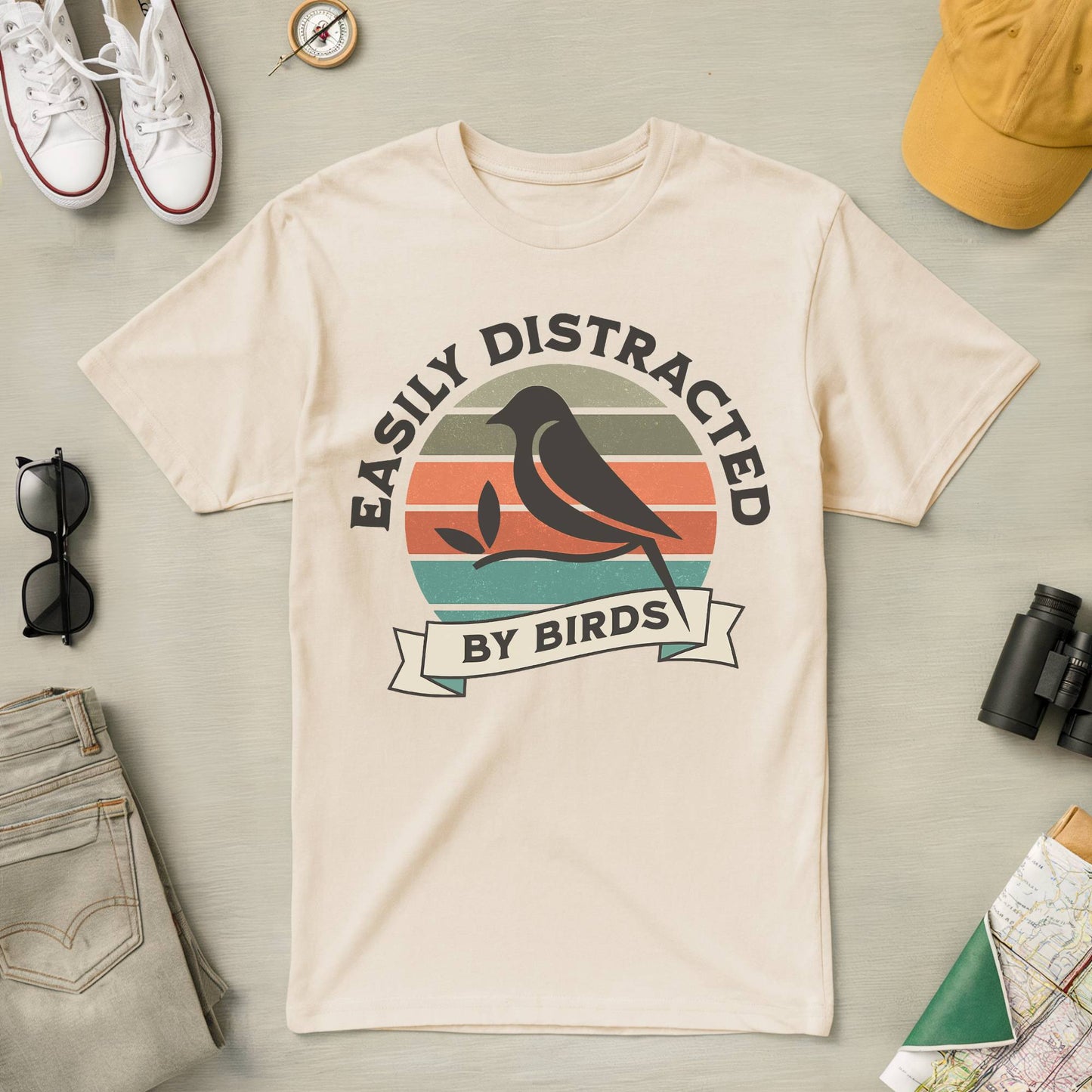 Easily Distracted by Birds Tee (Ver 2)