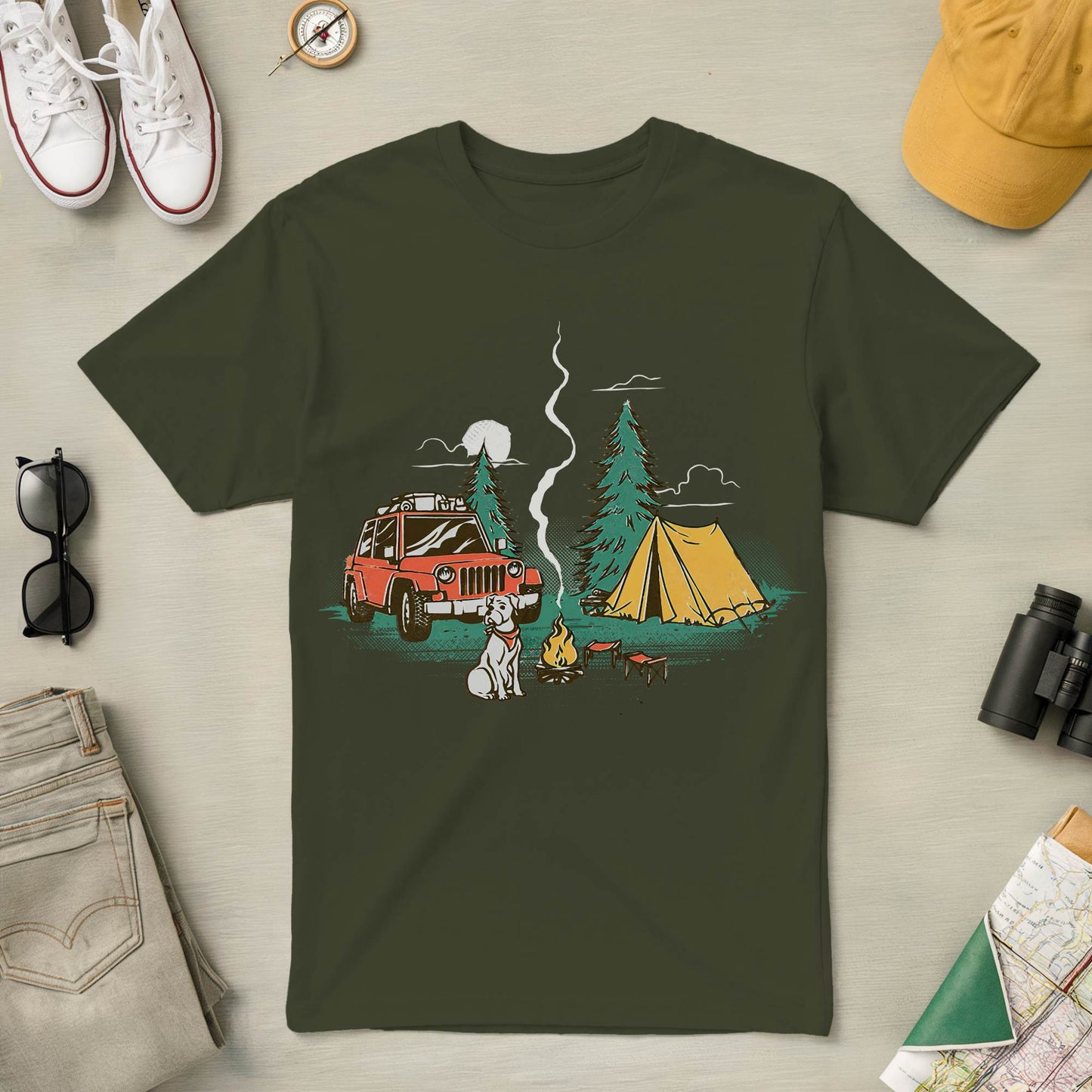 Campfire Companion Tee