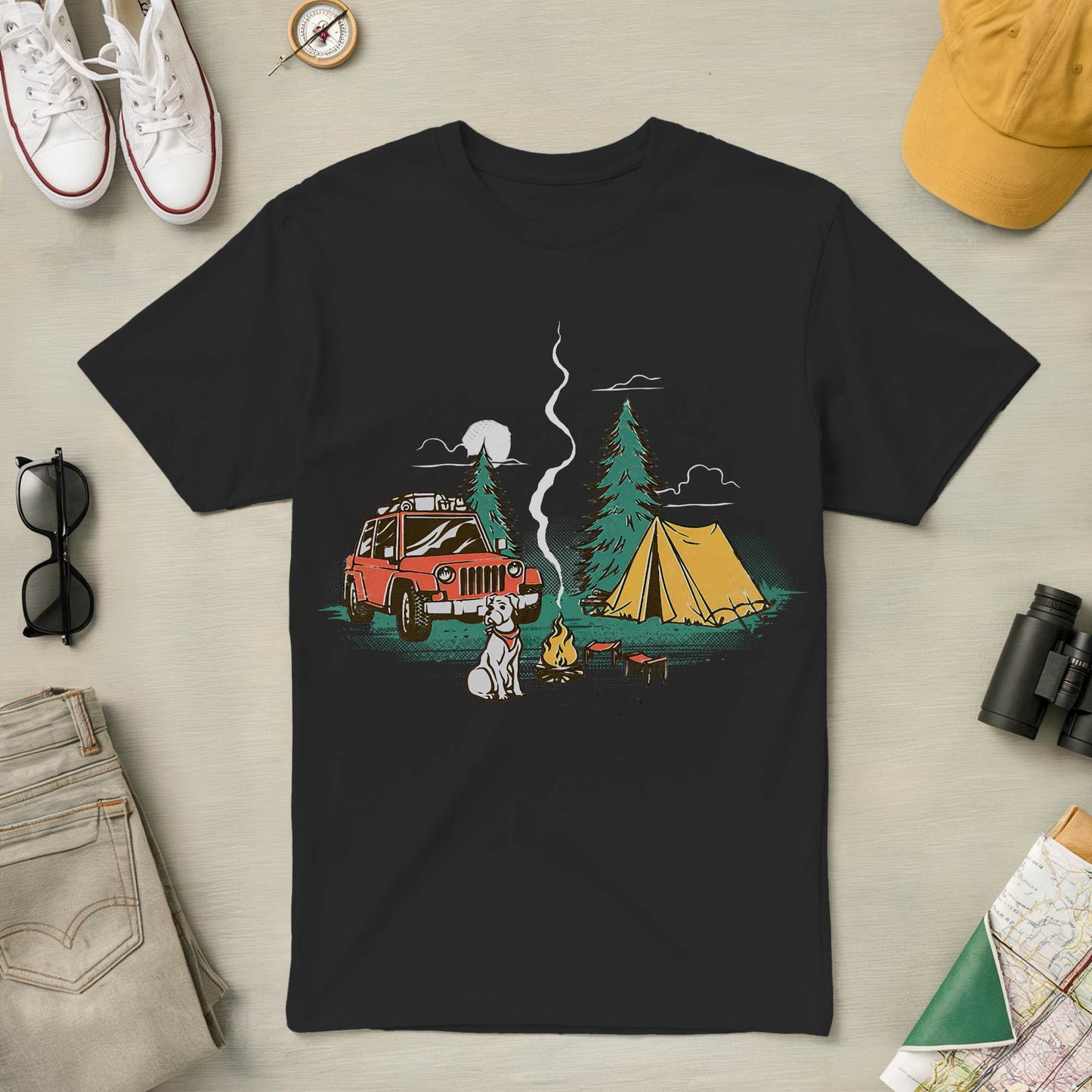 Campfire Companion Tee