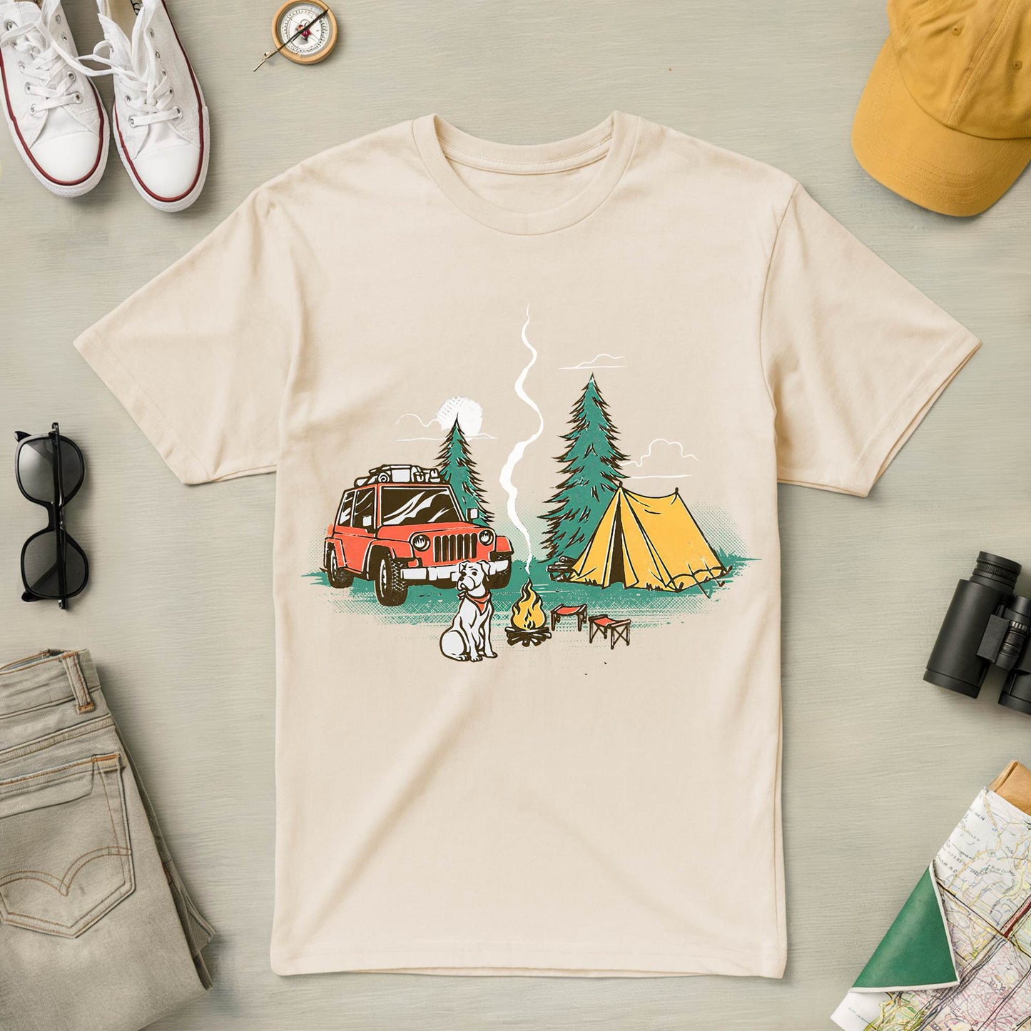 Campfire Companion Tee