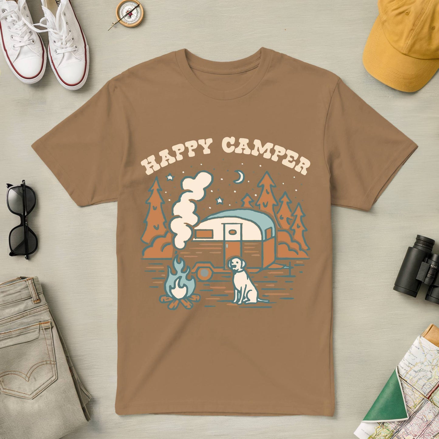 Happy Camper Tee 1