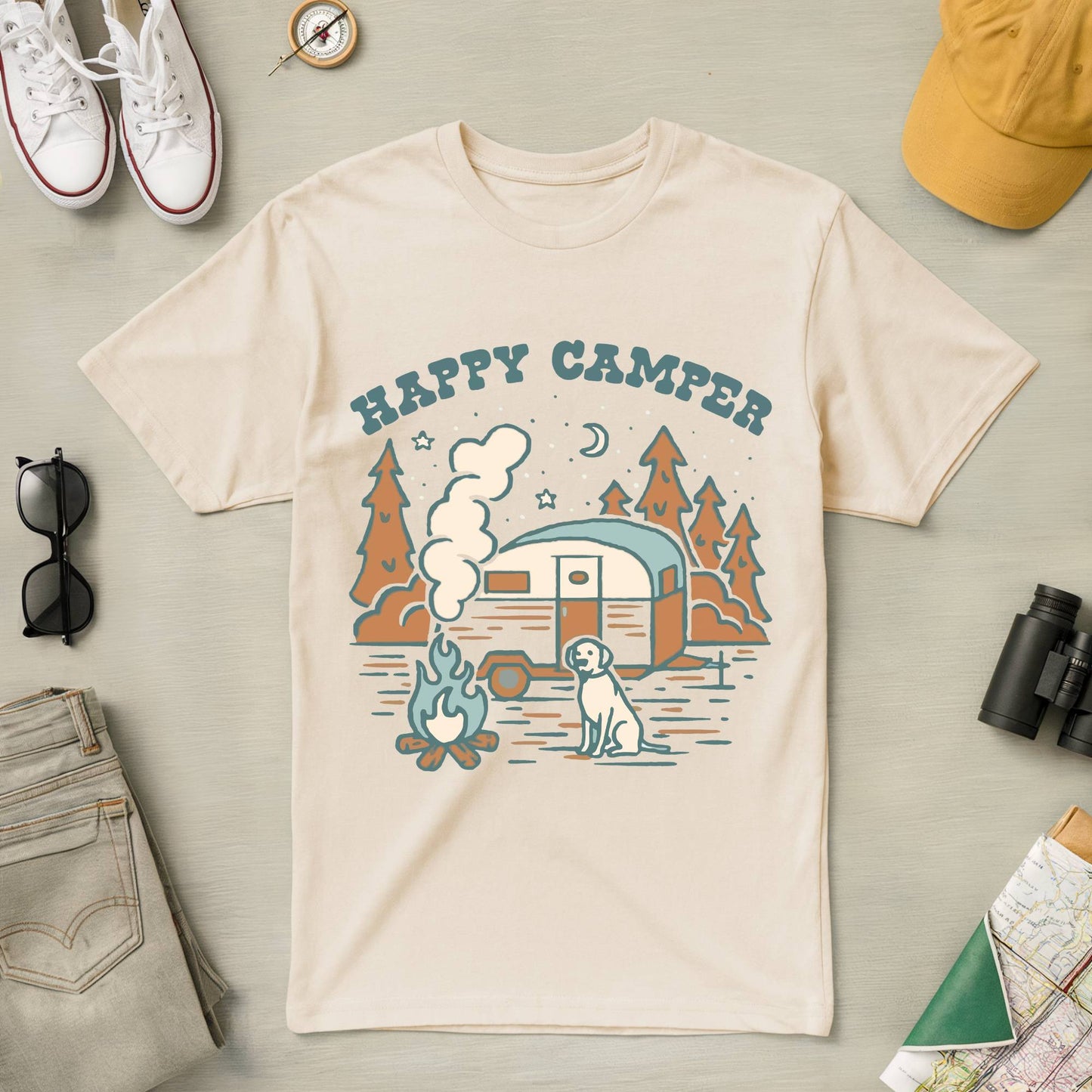 Happy Camper Tee 1