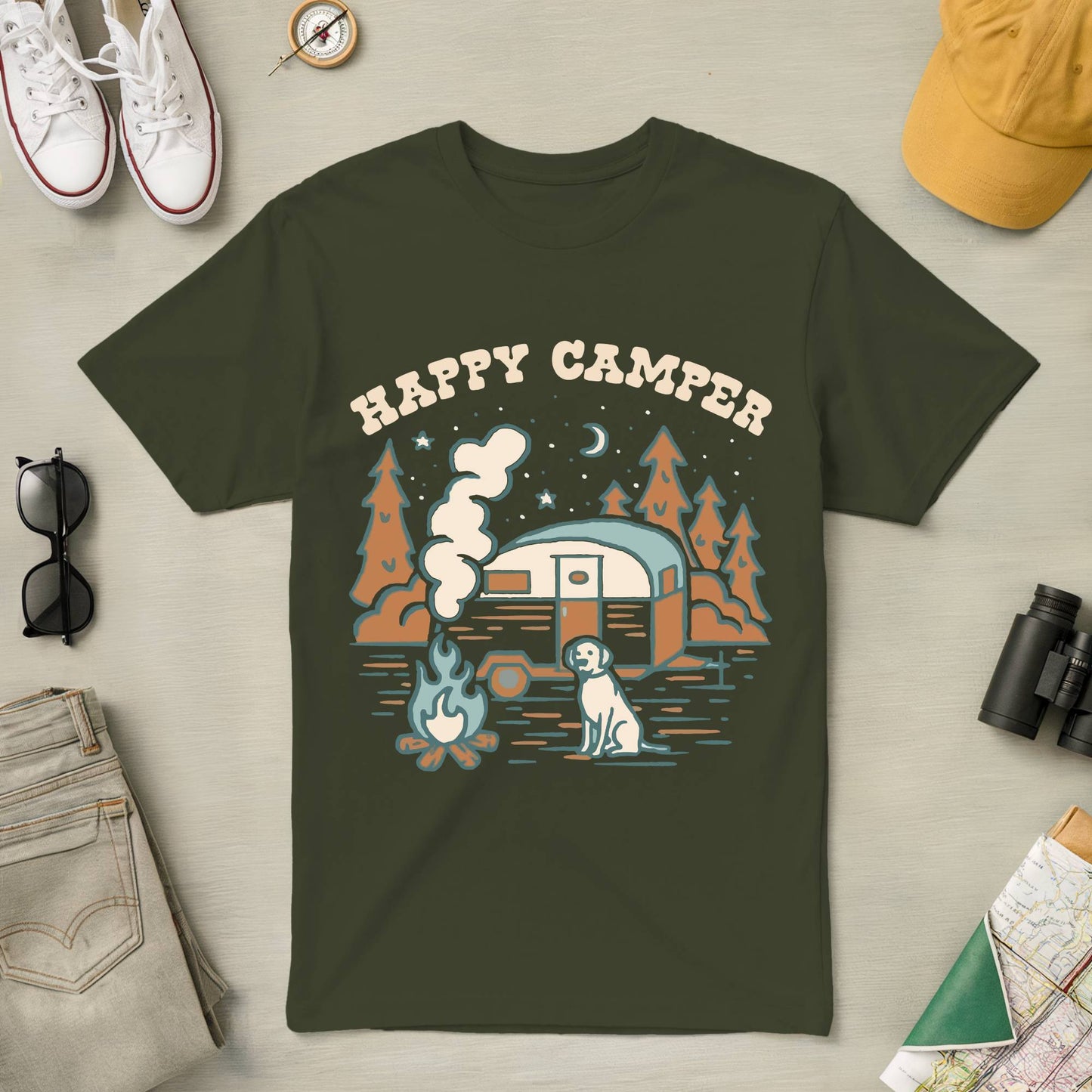 Happy Camper Tee 1