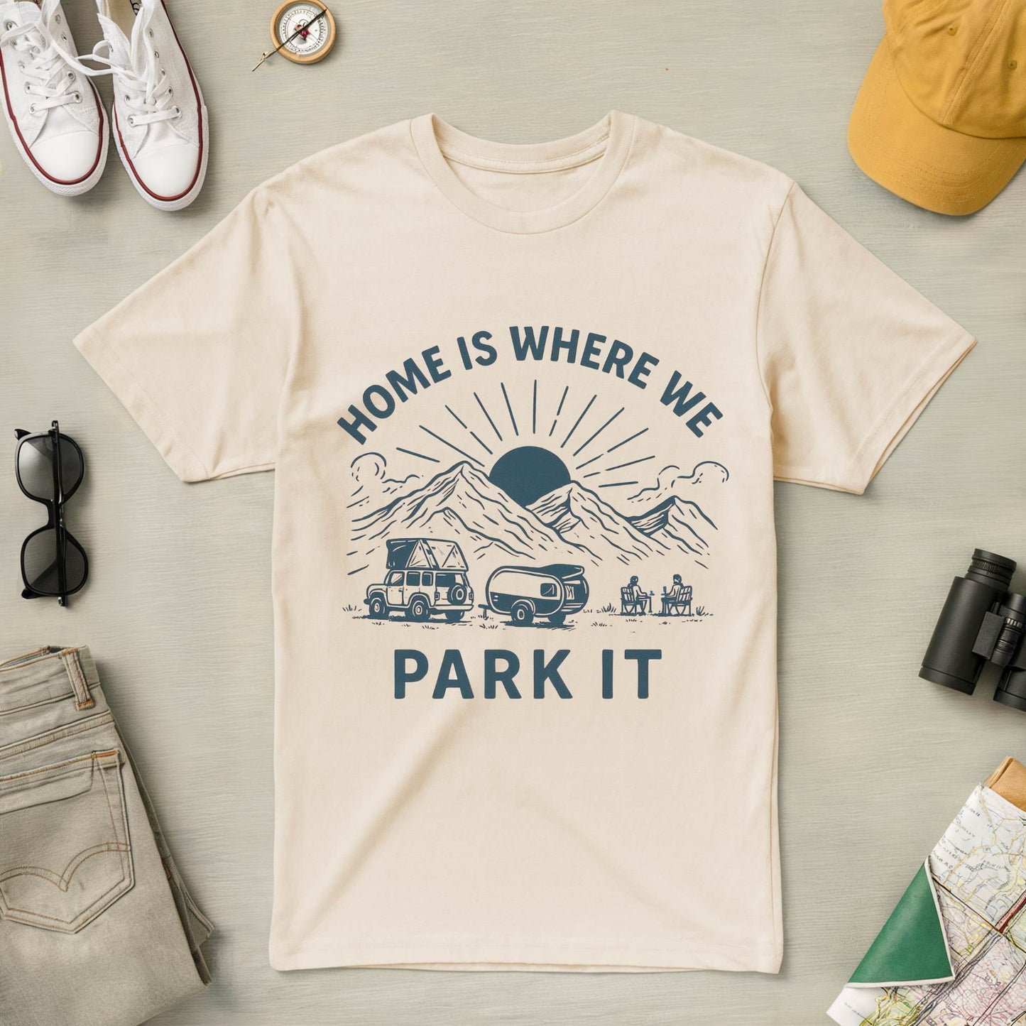 Home is Where We Park It Tee