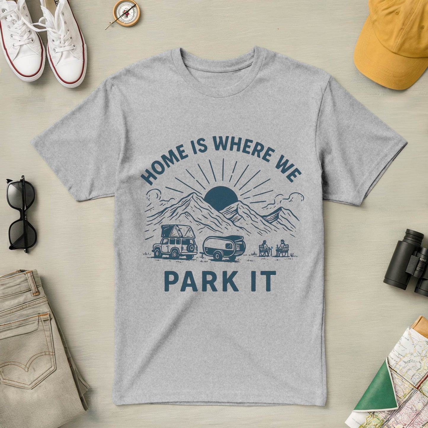 Home is Where We Park It Tee