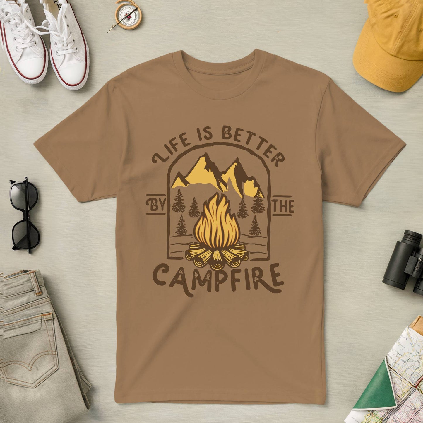 Life is Better by the Fire Tee