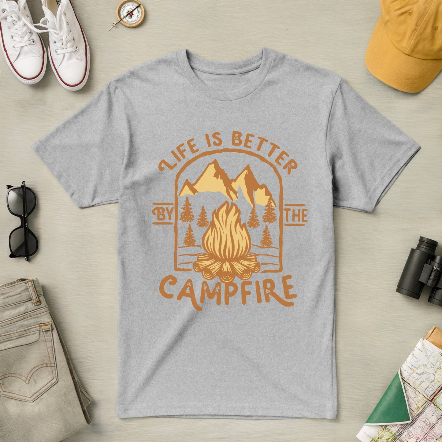 Life is Better by the Fire Tee