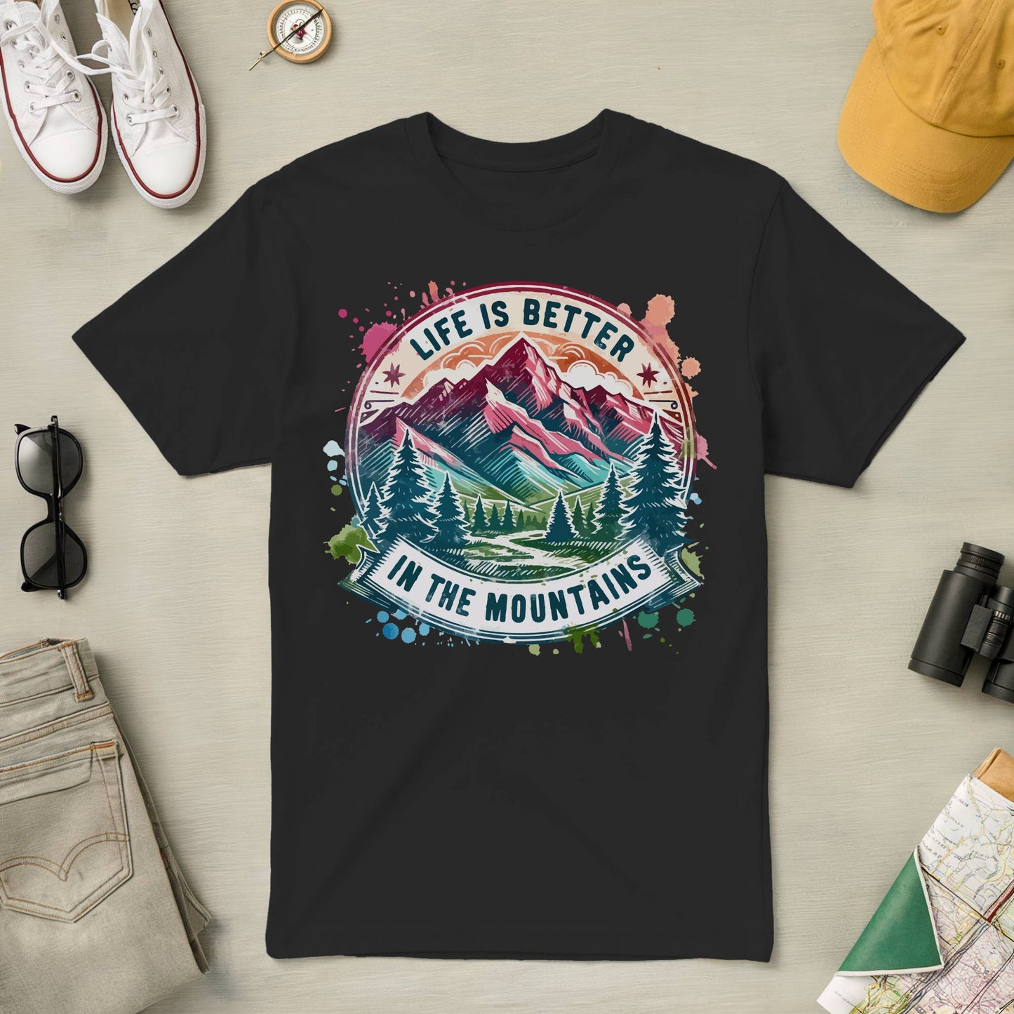 Life is Better in the Mountains Tee