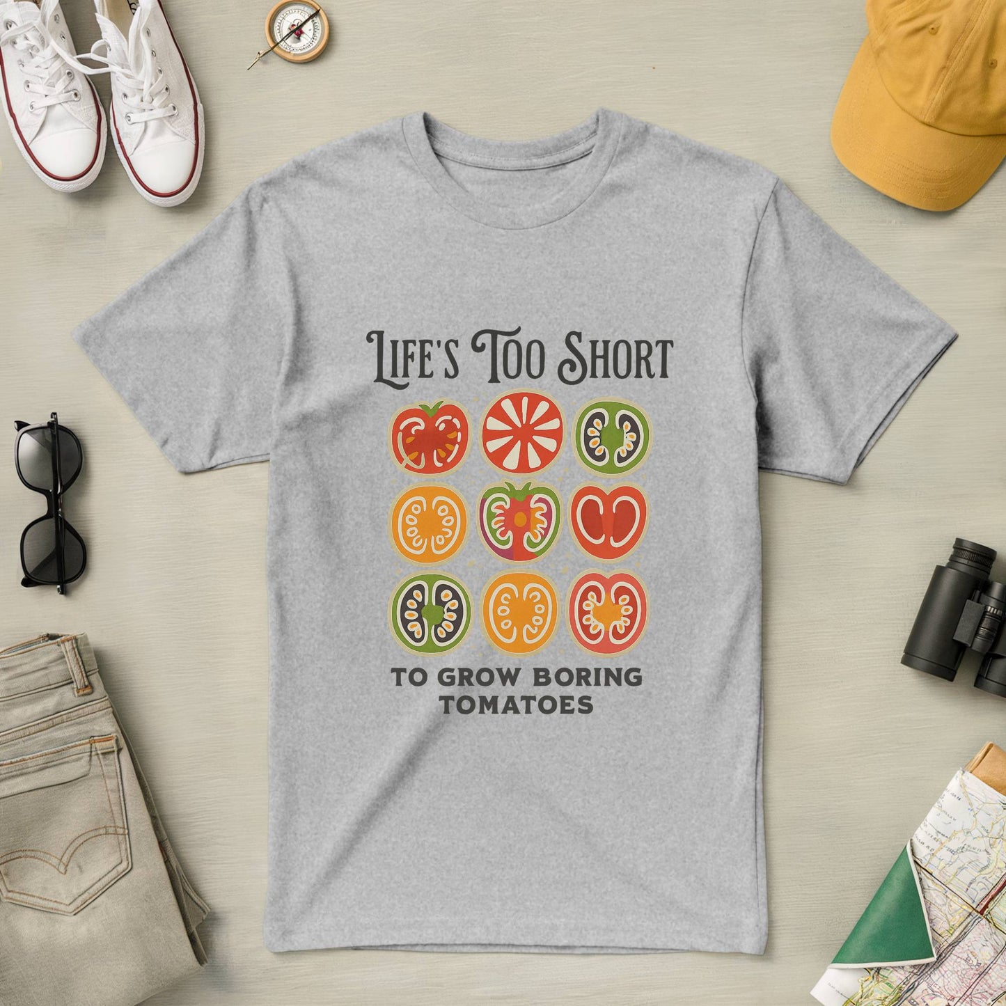 Life Too Short to Grow Boring Tomatoes Tee