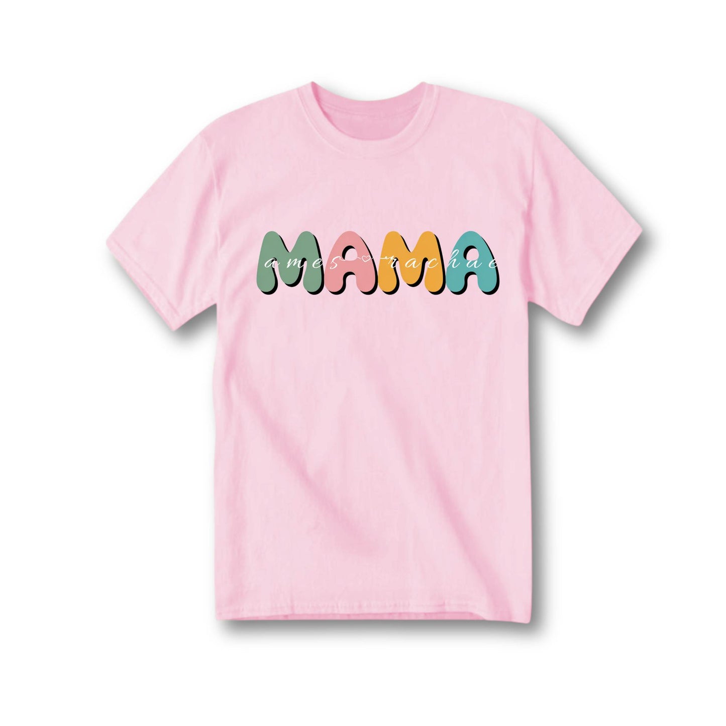 Mama with kids' names Tee