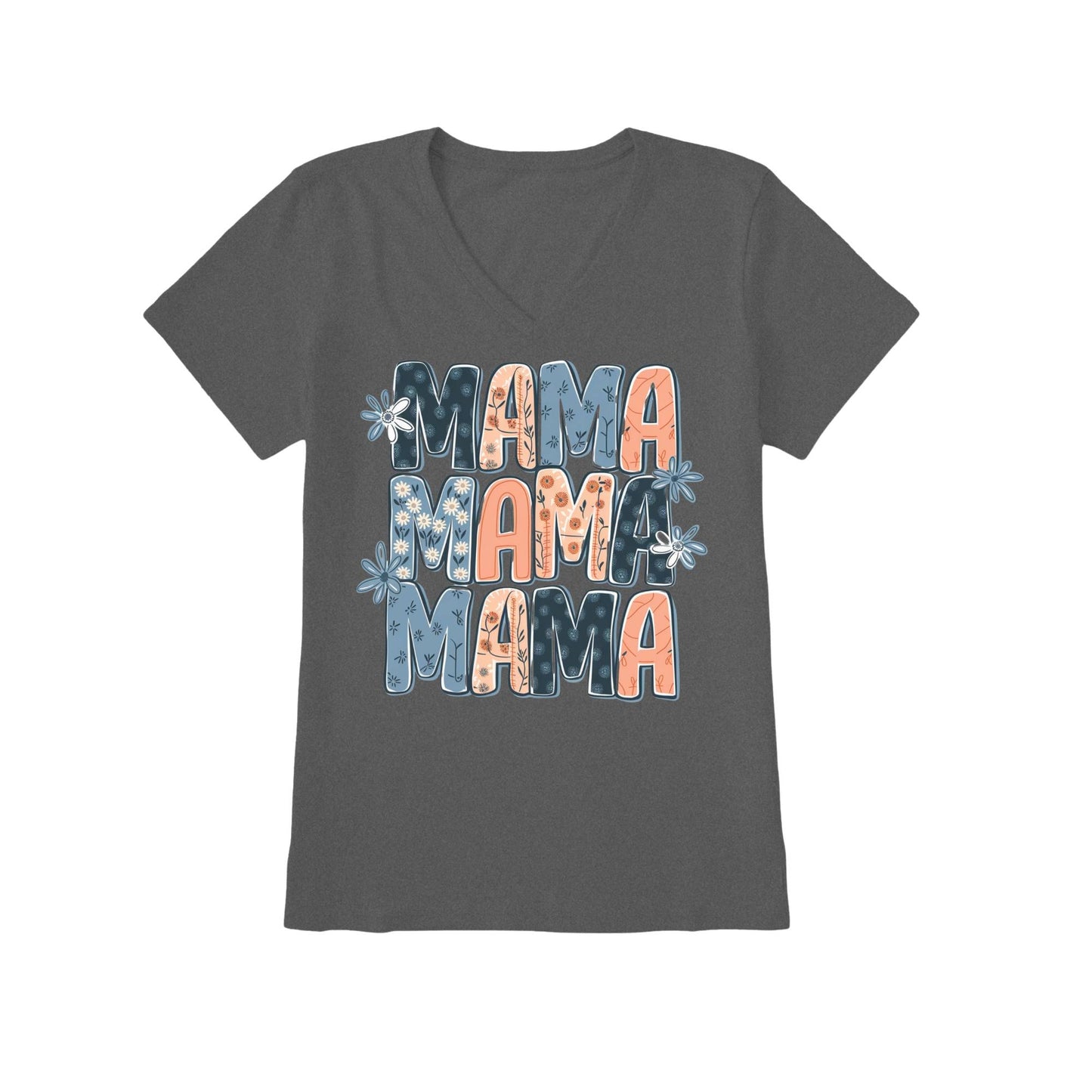 Mama Vneck Tee