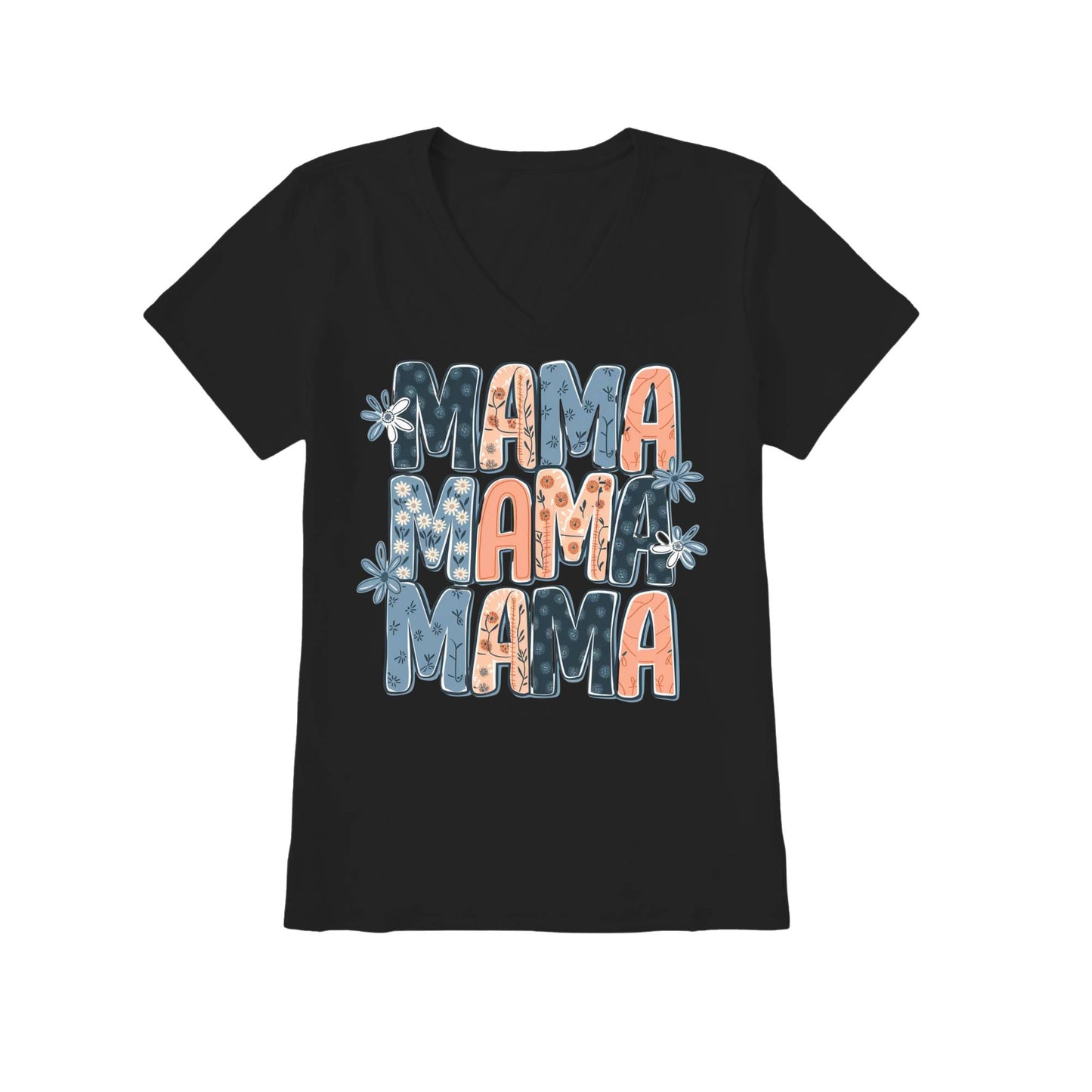 Mama Vneck Tee