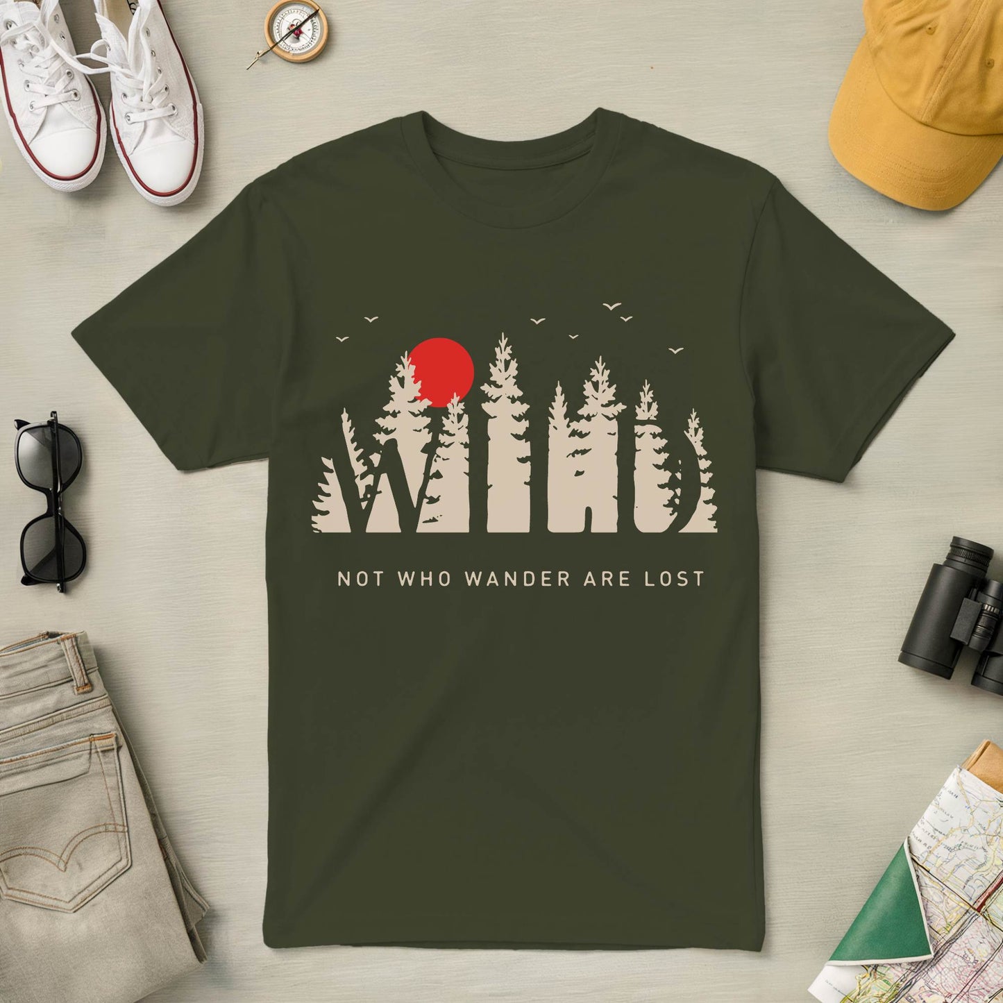 Not Who Wander are Lost Tee
