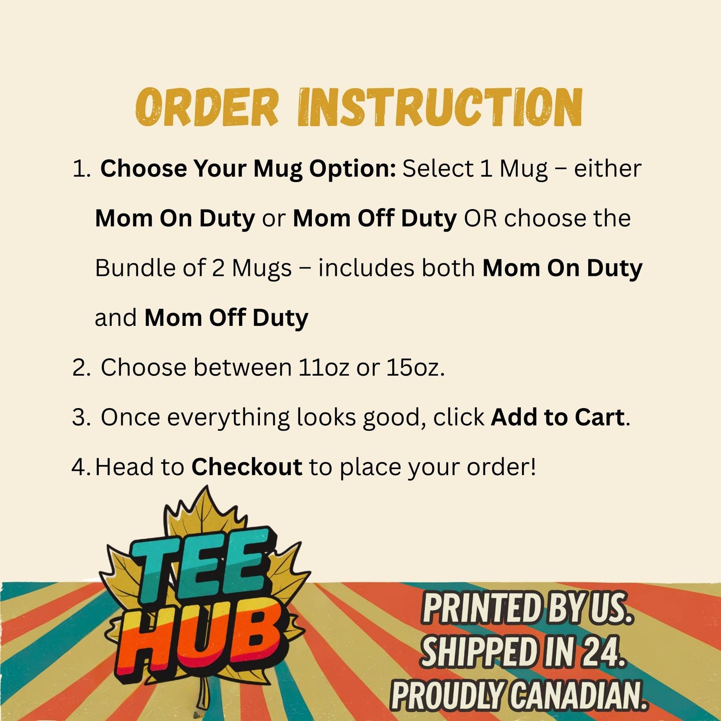 Mom On (Off) Duty Mug
