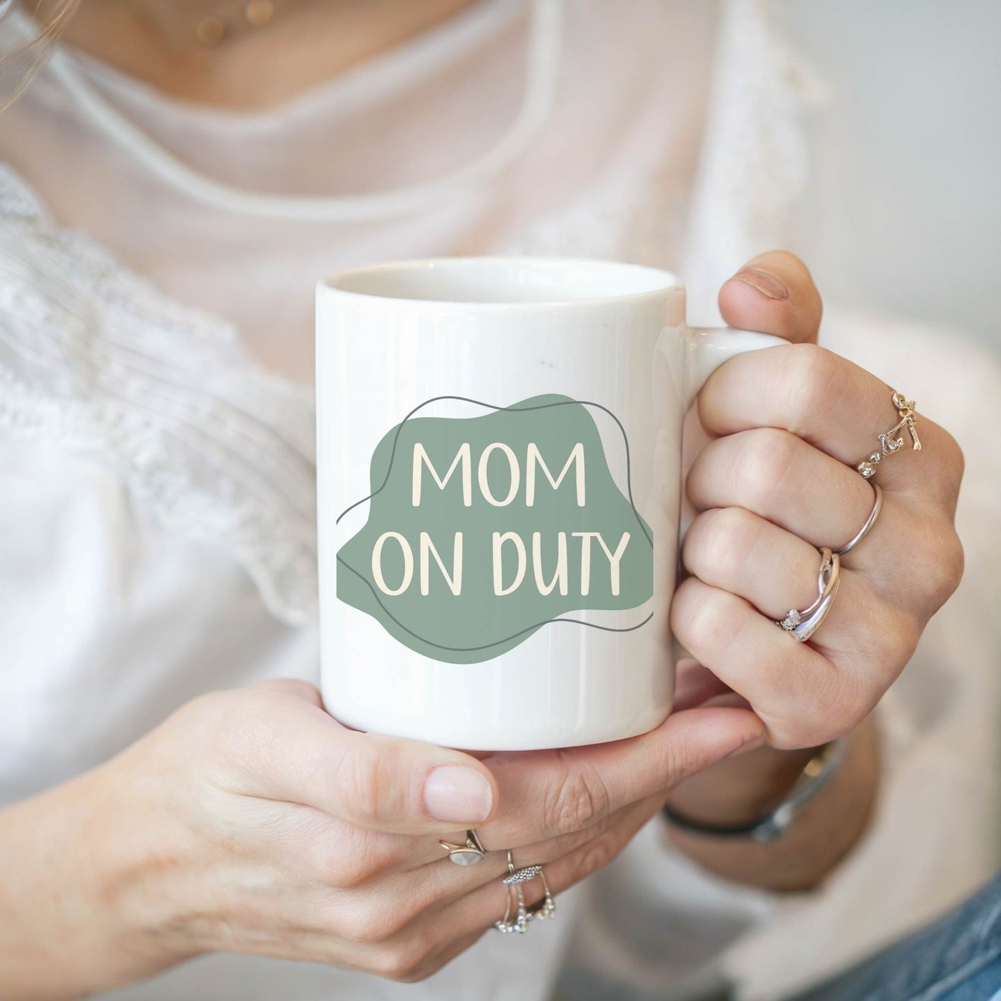 Mom On (Off) Duty Mug