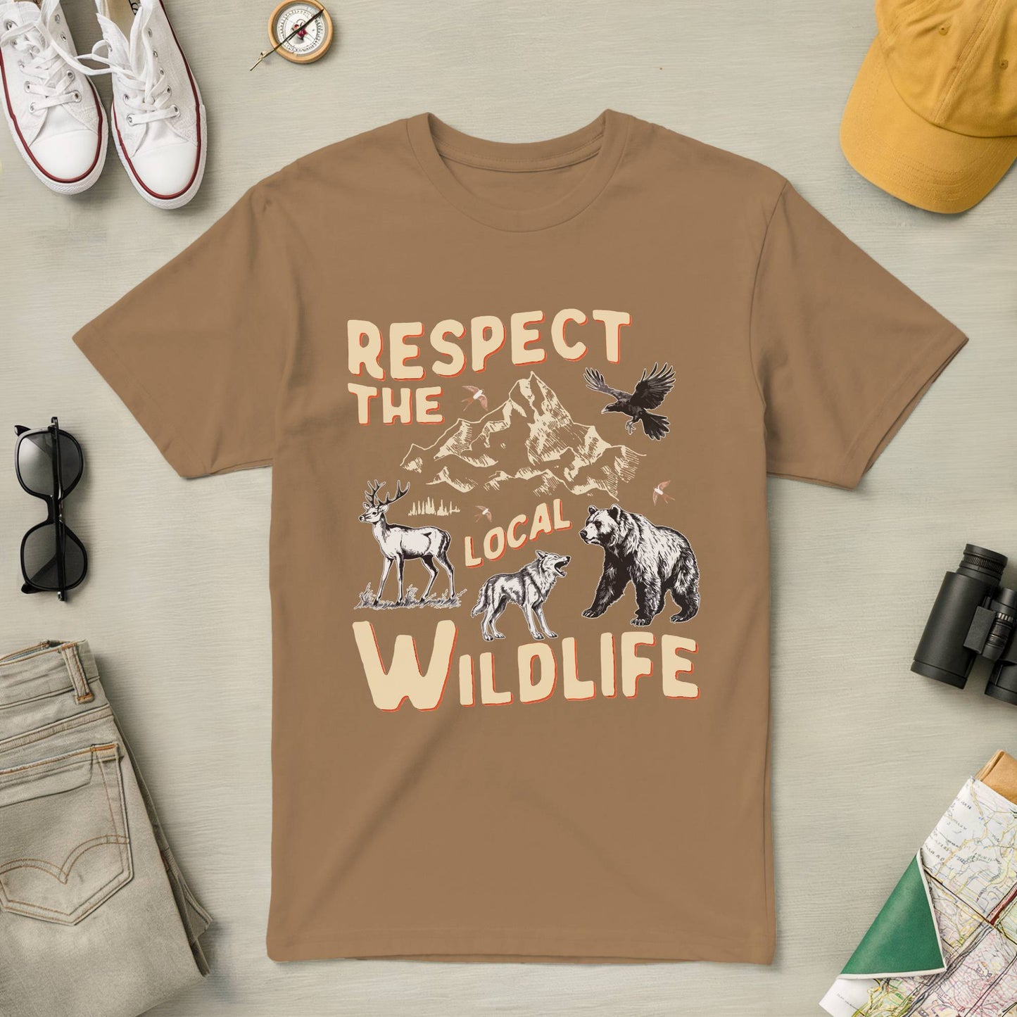 Respect the Local Wildlife Tee
