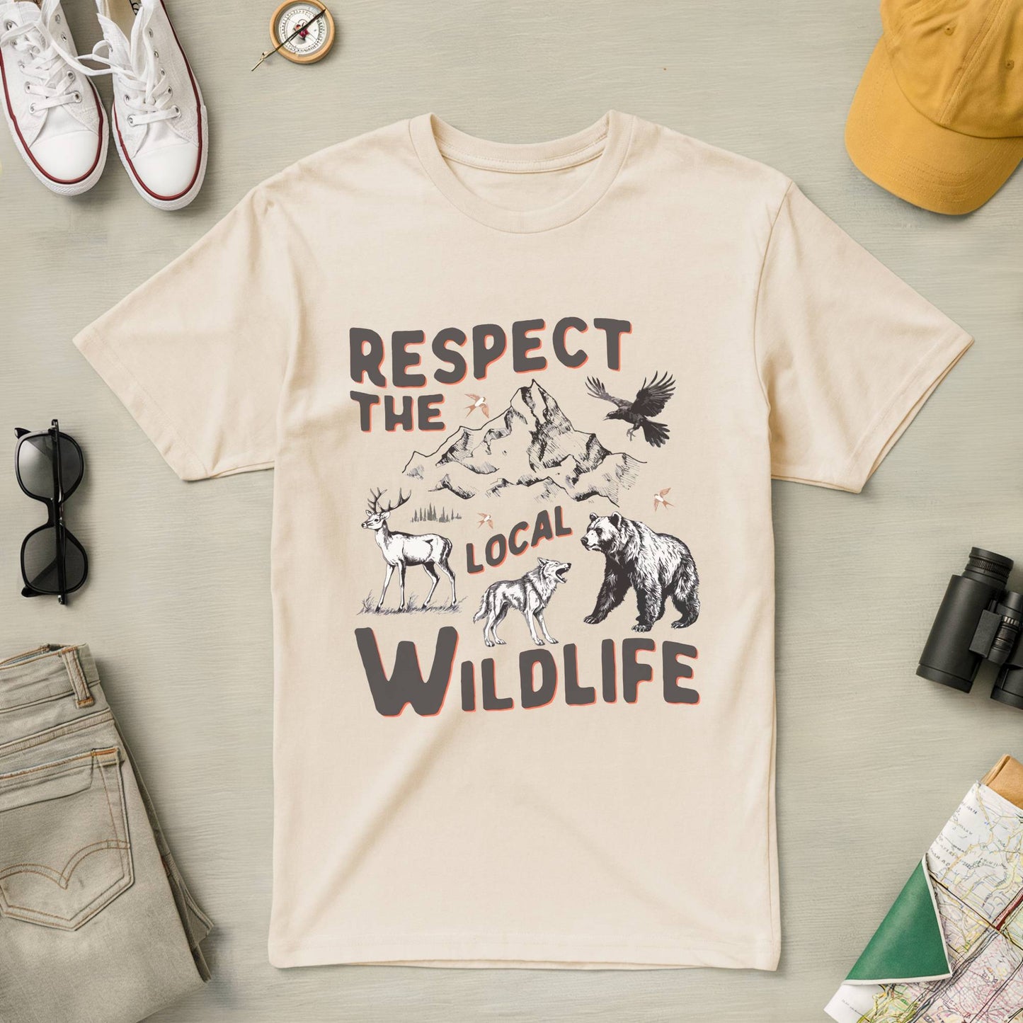 Respect the Local Wildlife Tee