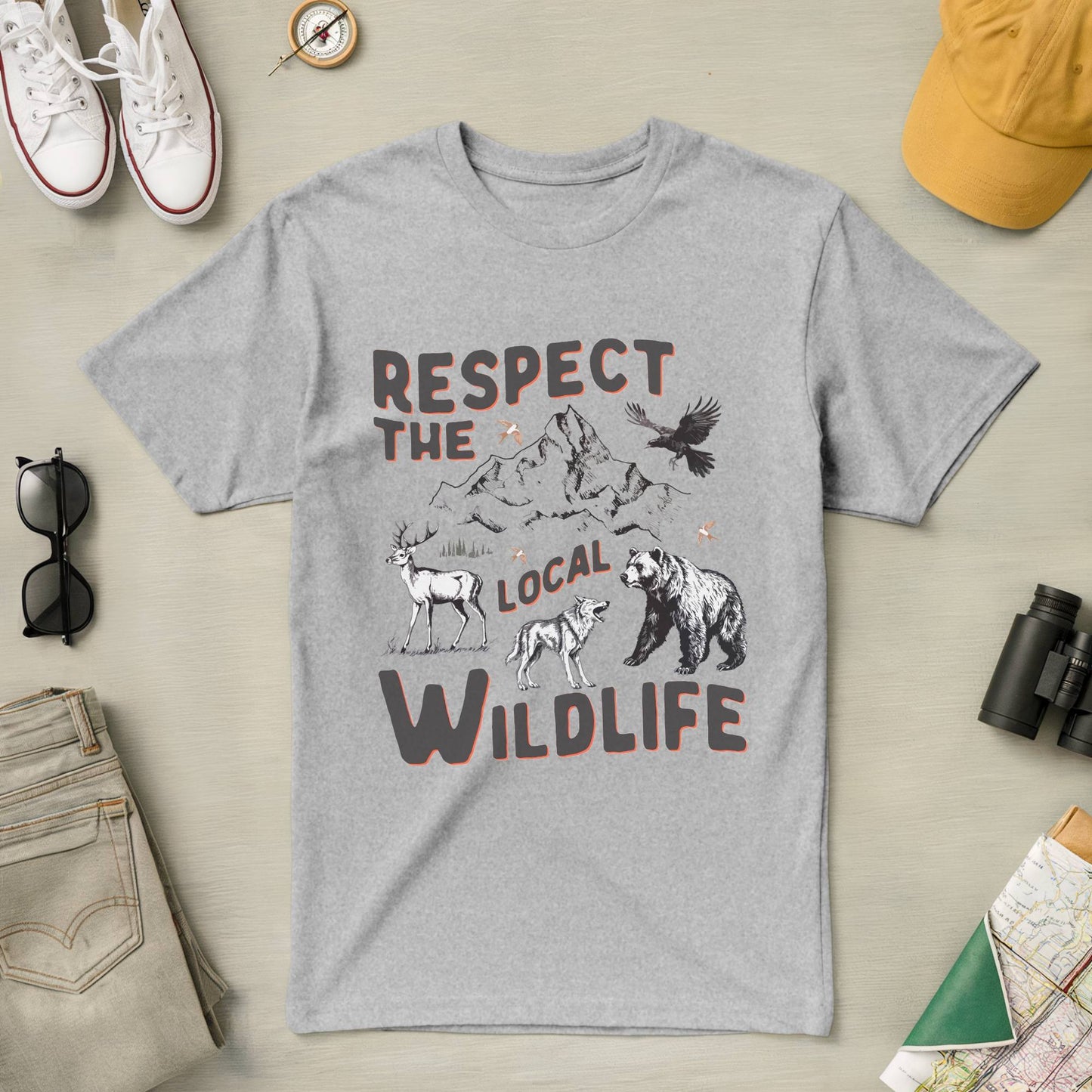Respect the Local Wildlife Tee