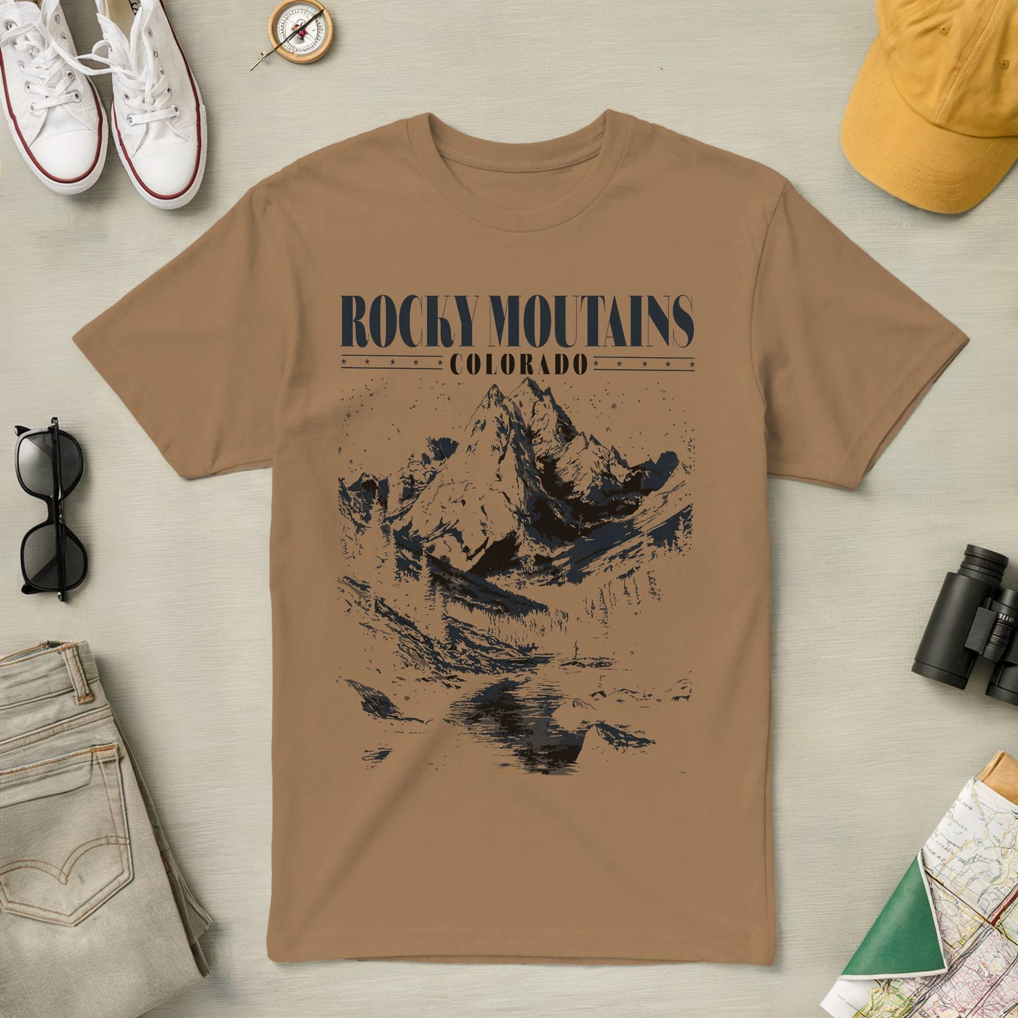 Rocky Mountains Colorado Tee