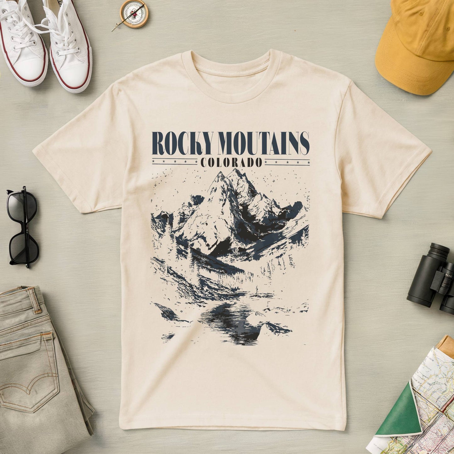 Rocky Mountains Colorado Tee