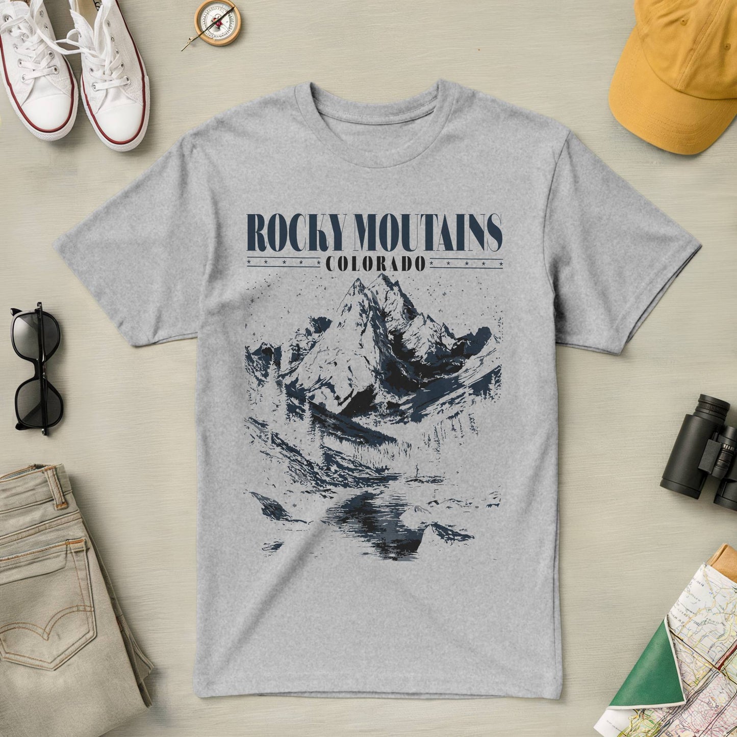 Rocky Mountains Colorado Tee