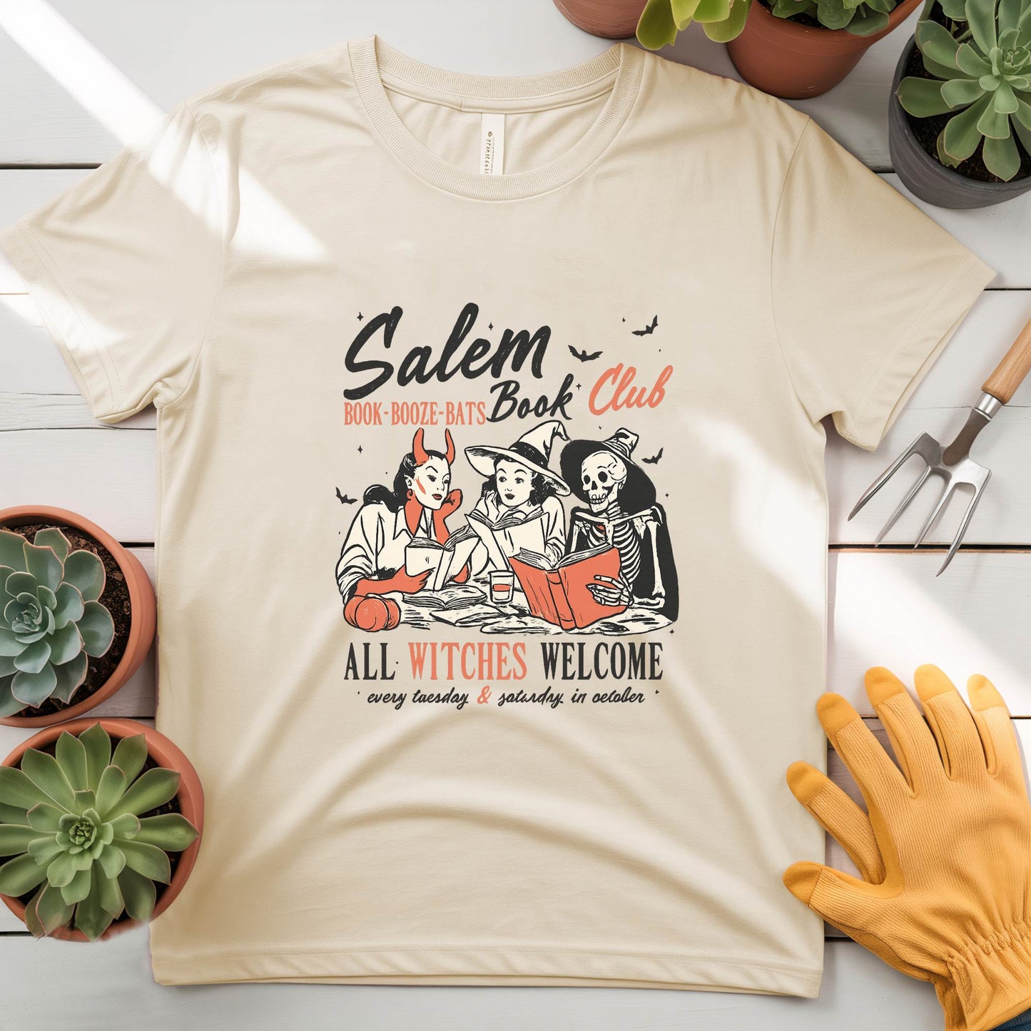 Salem Book Club Tee