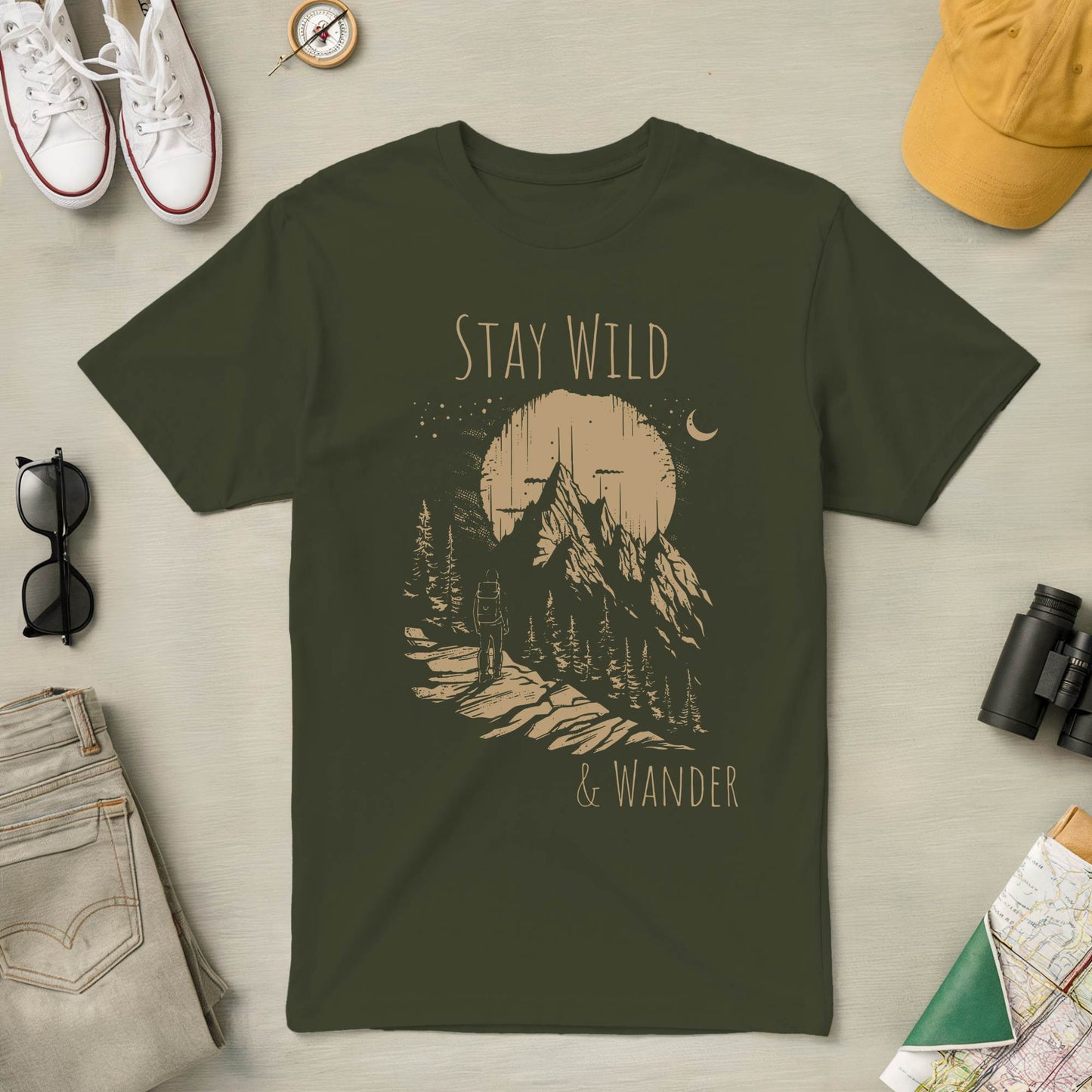 Stay Wild & Wander Tee