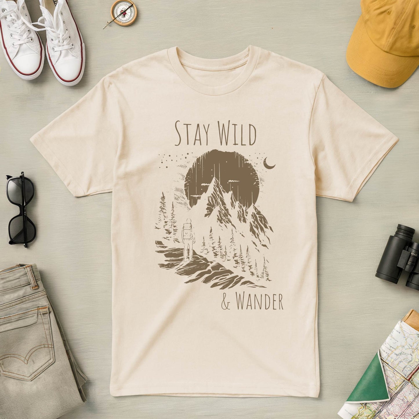 Stay Wild & Wander Tee