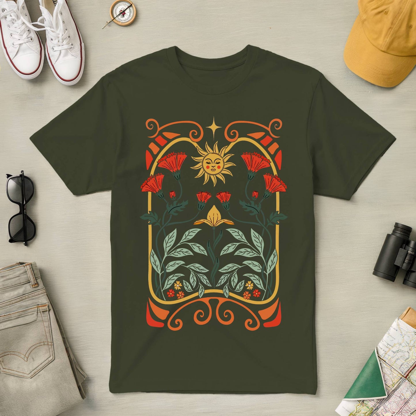 Sunlit Bloom Tee