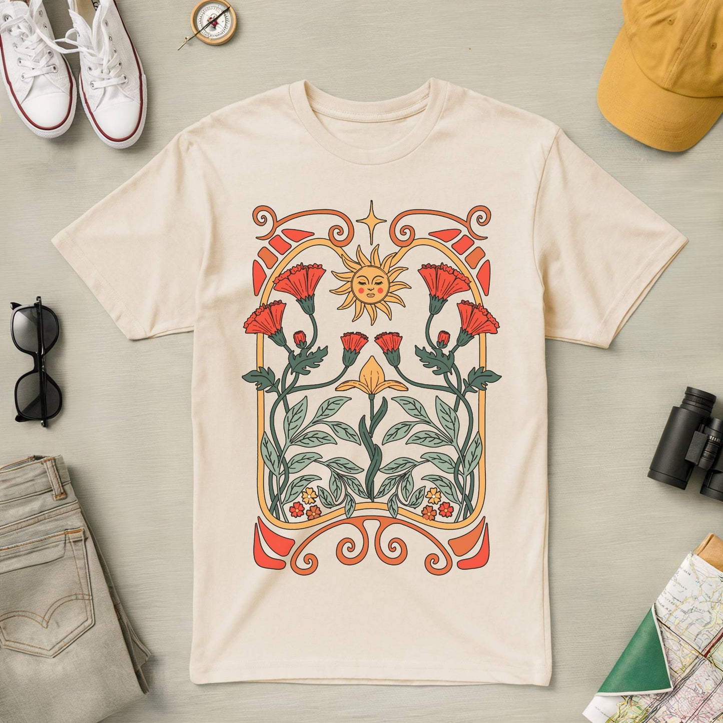 Sunlit Bloom Tee