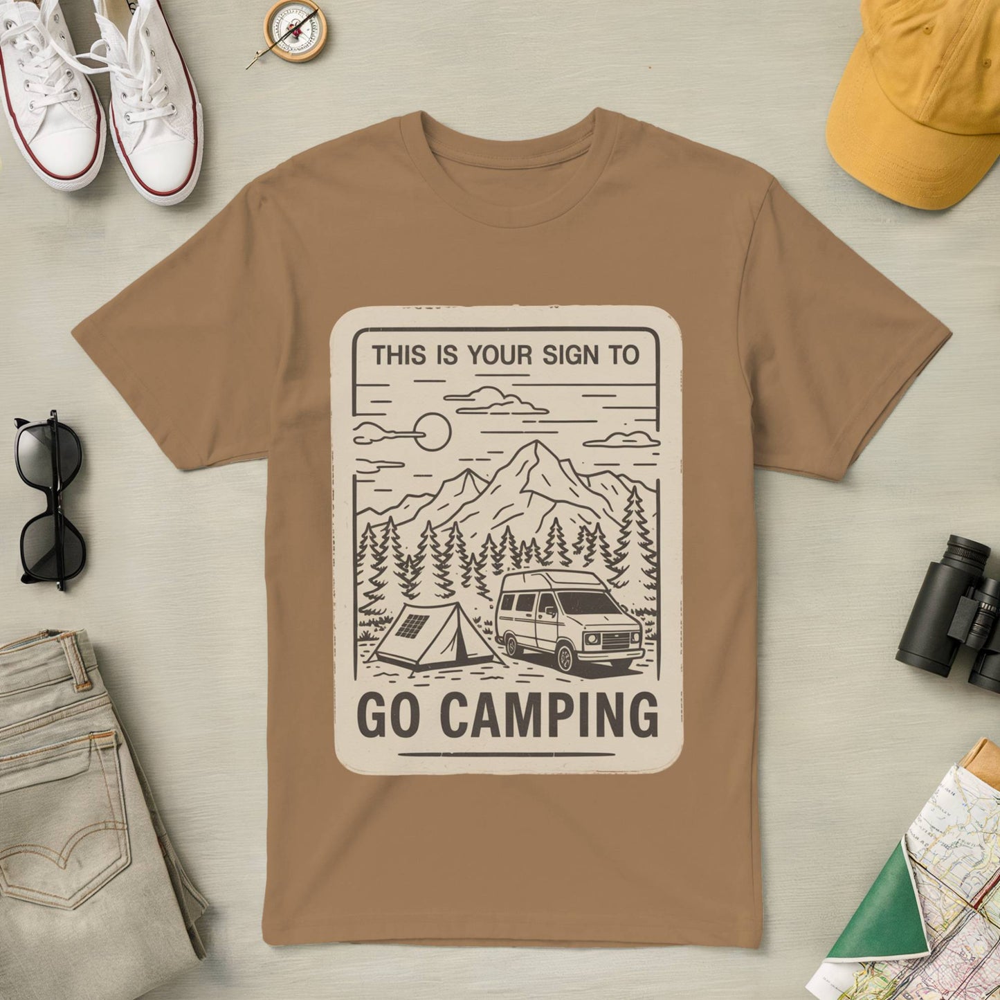This Is Your Sign to Go Camping Tee