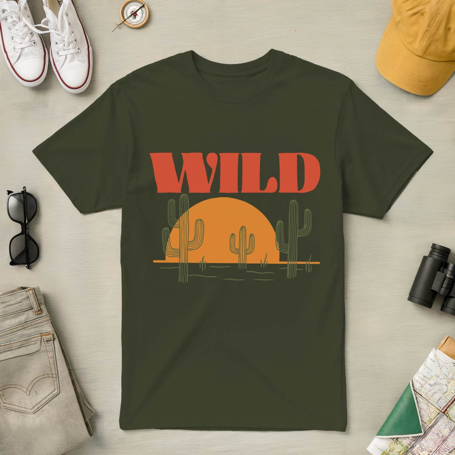 Wild Cactus Tee